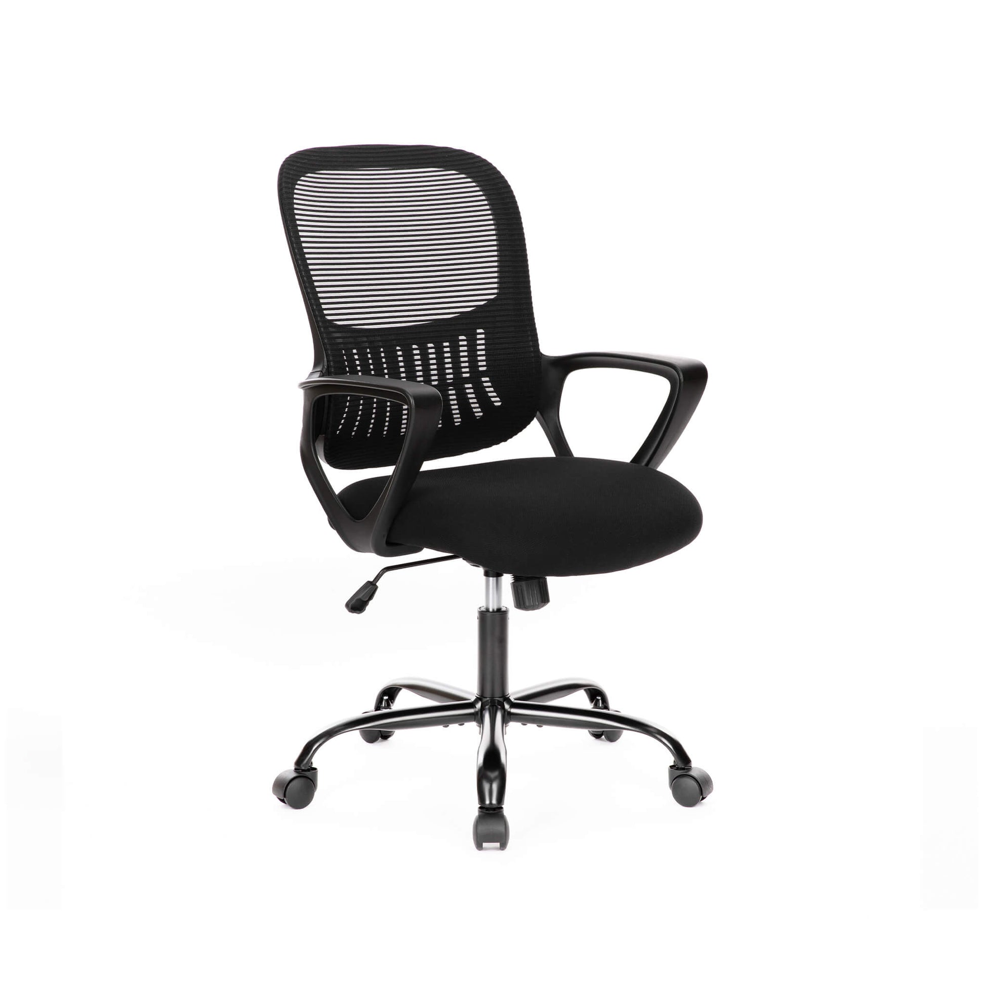 Office Chair with Lumbar Support and Armrests