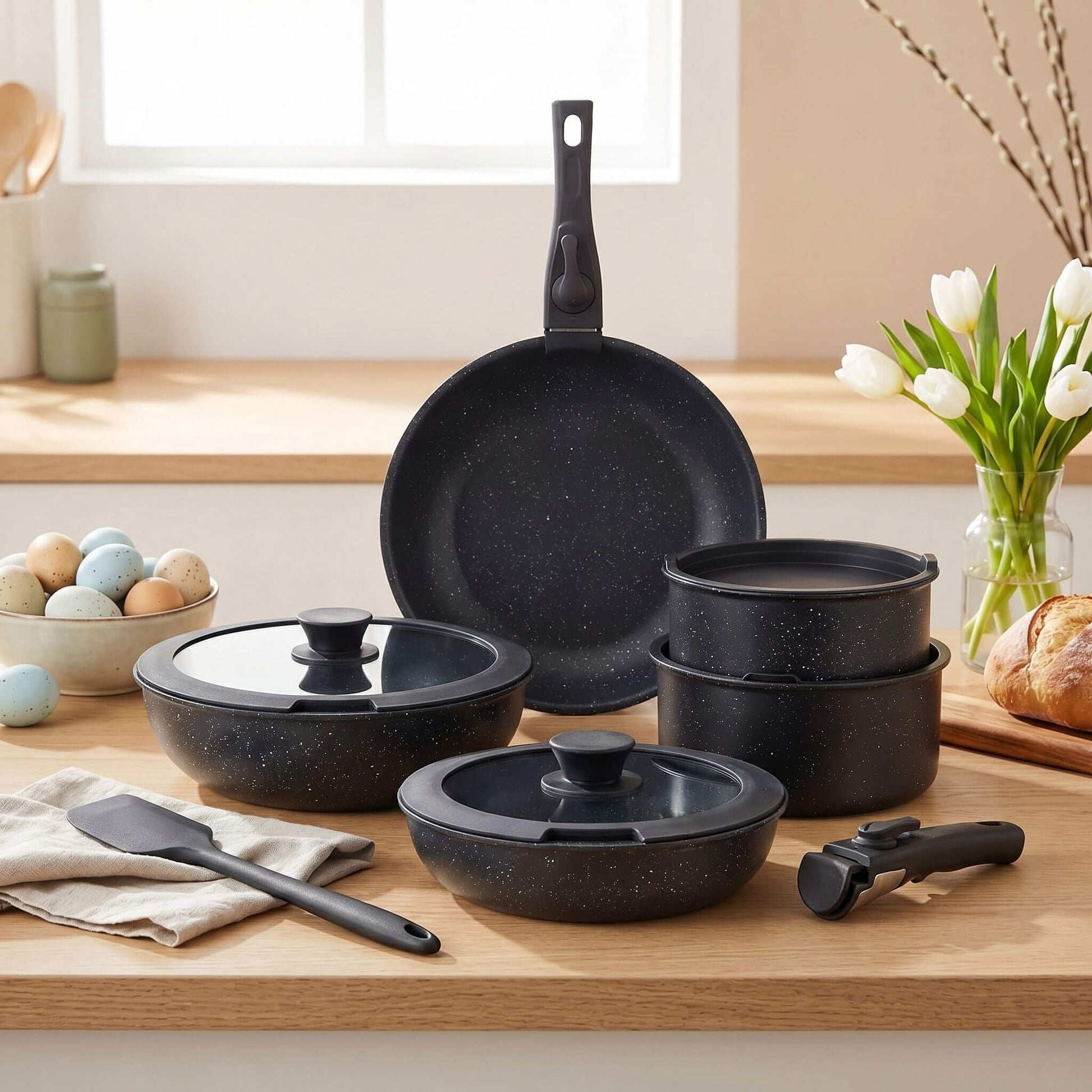 Pot and Pan Set, Kitchen Essentials
