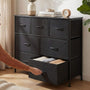 Dresser Wooden Top with Storage for Living Room Bedroom