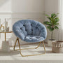 Foldable Saucer Moon Chair for Living Room