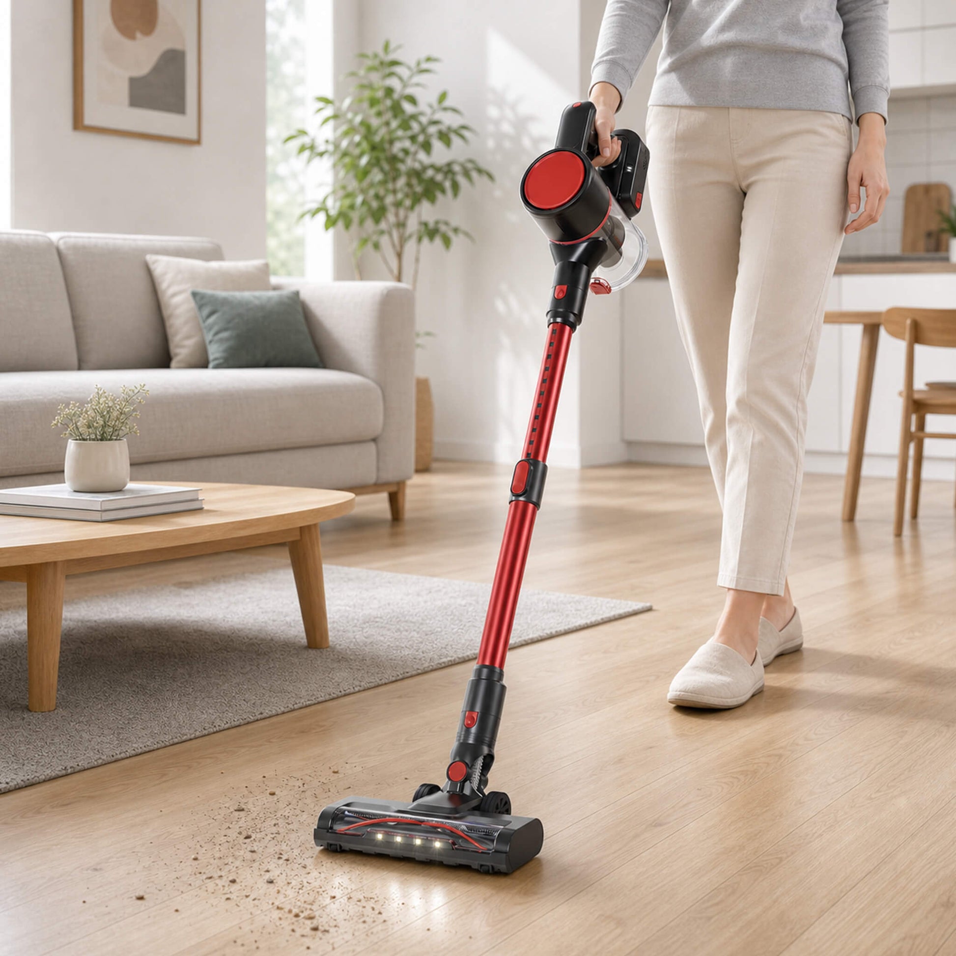 3-in-1 Wireless Compact Upright Vacuum Cleaner