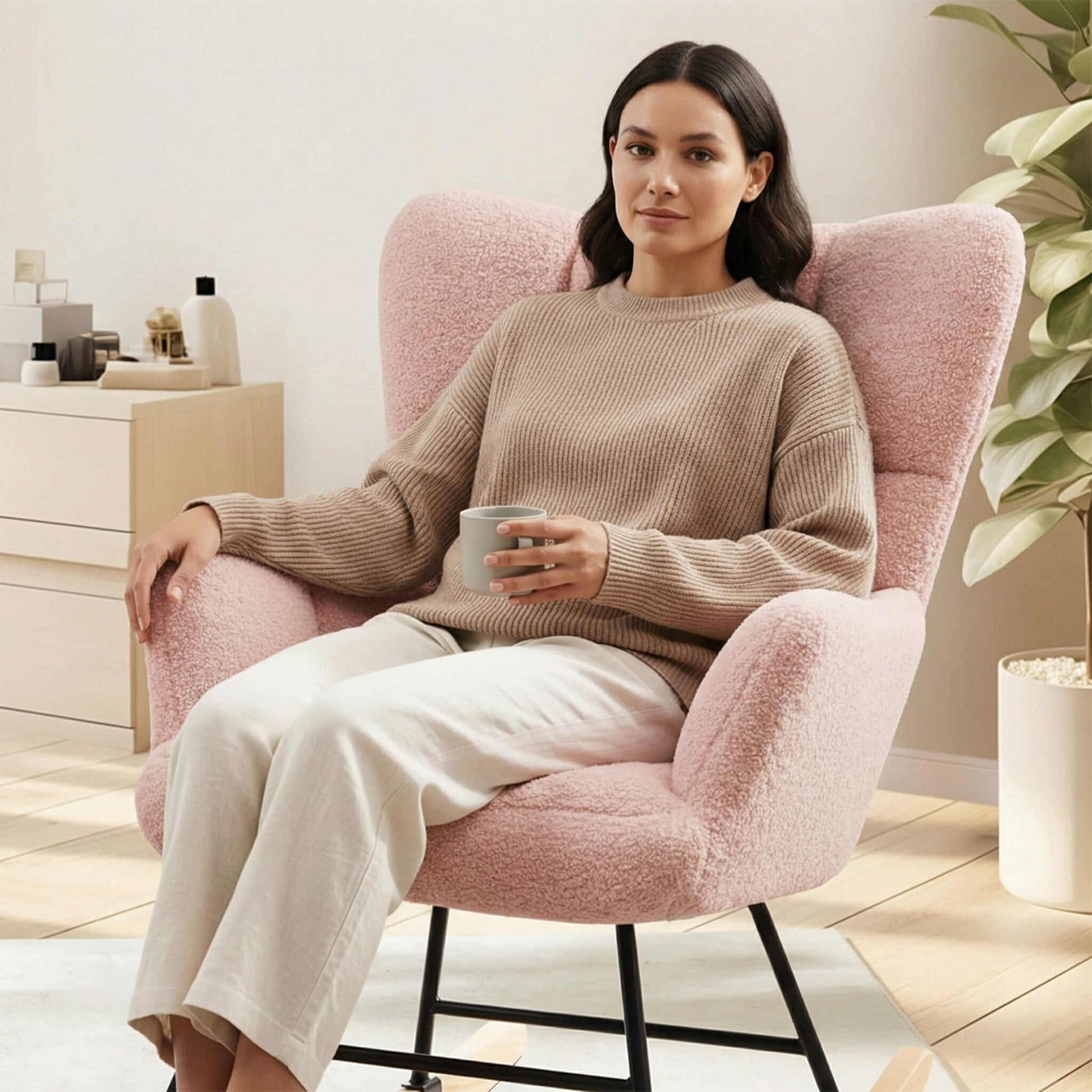 Rocking Chair Soft and Thick for Nursery