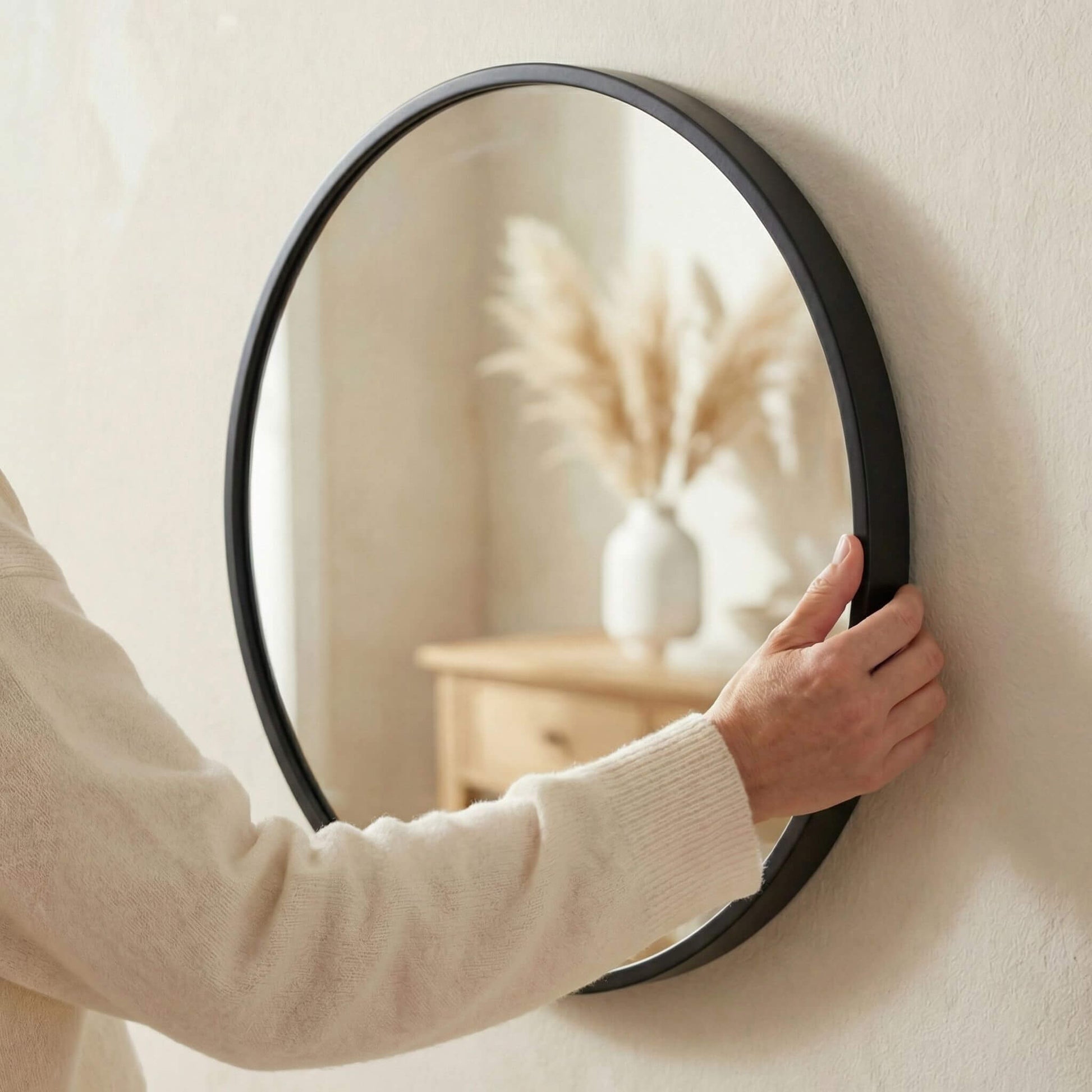 Elegant Round Wall Mirror for Home