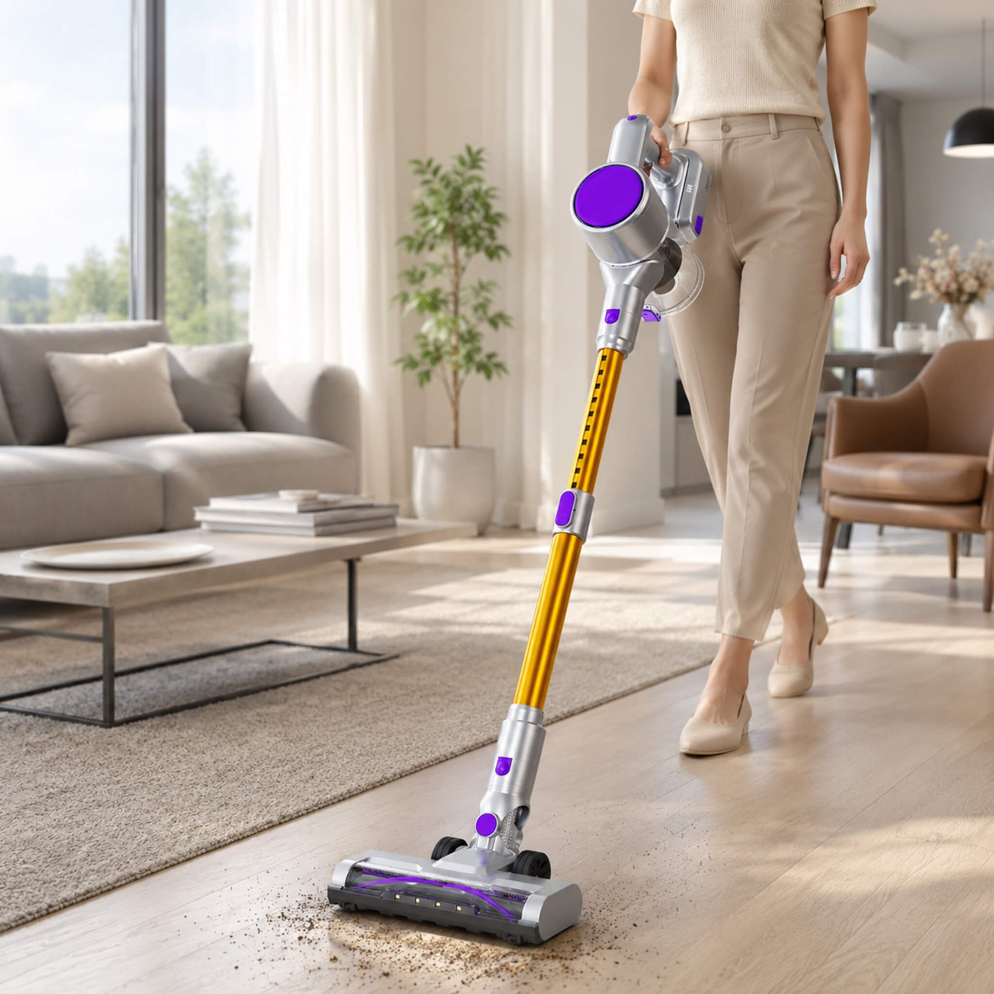 3-in-1 Wireless Compact Upright Vacuum Cleaner