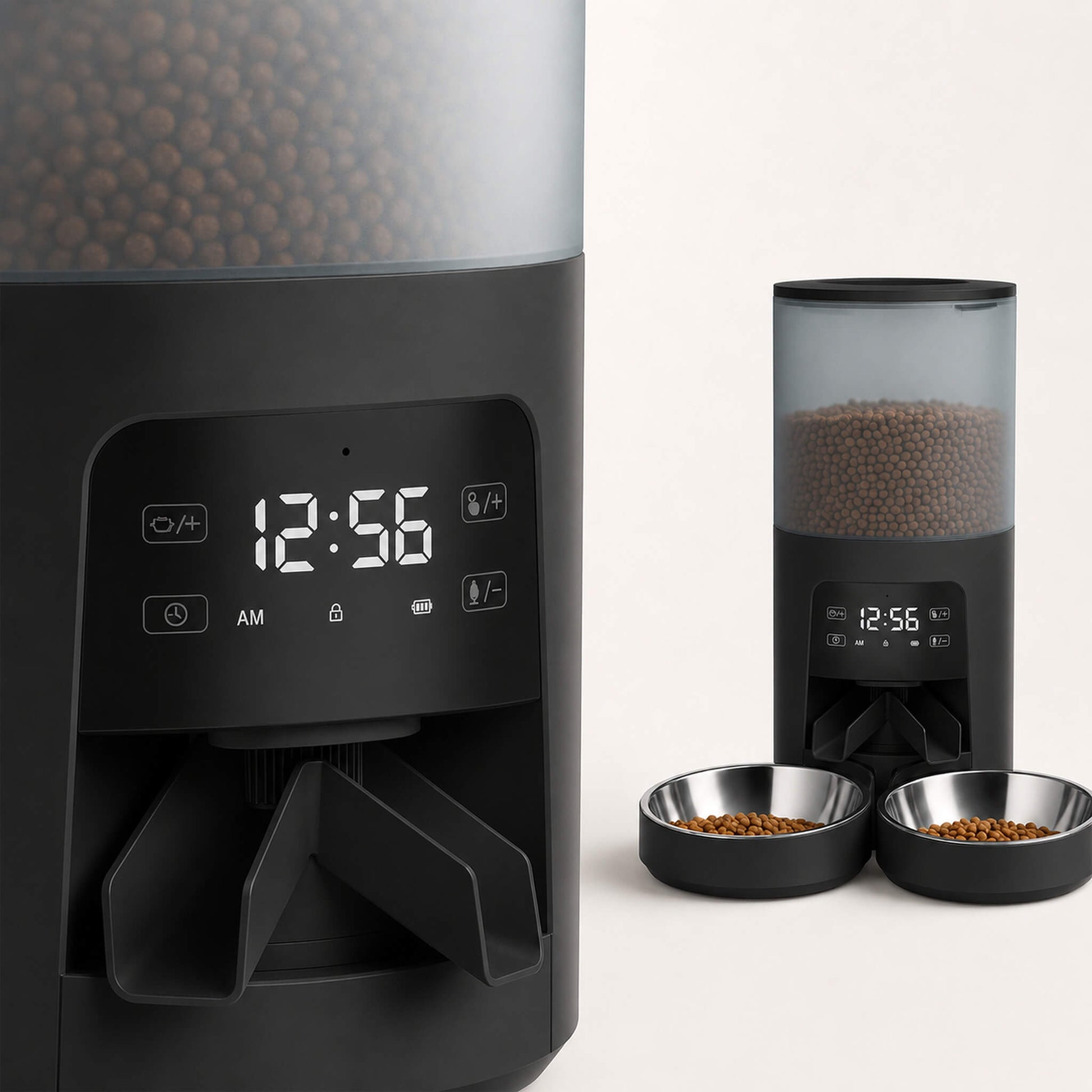 Programmable, Smart, Fully Automatic Pet Feeder with App