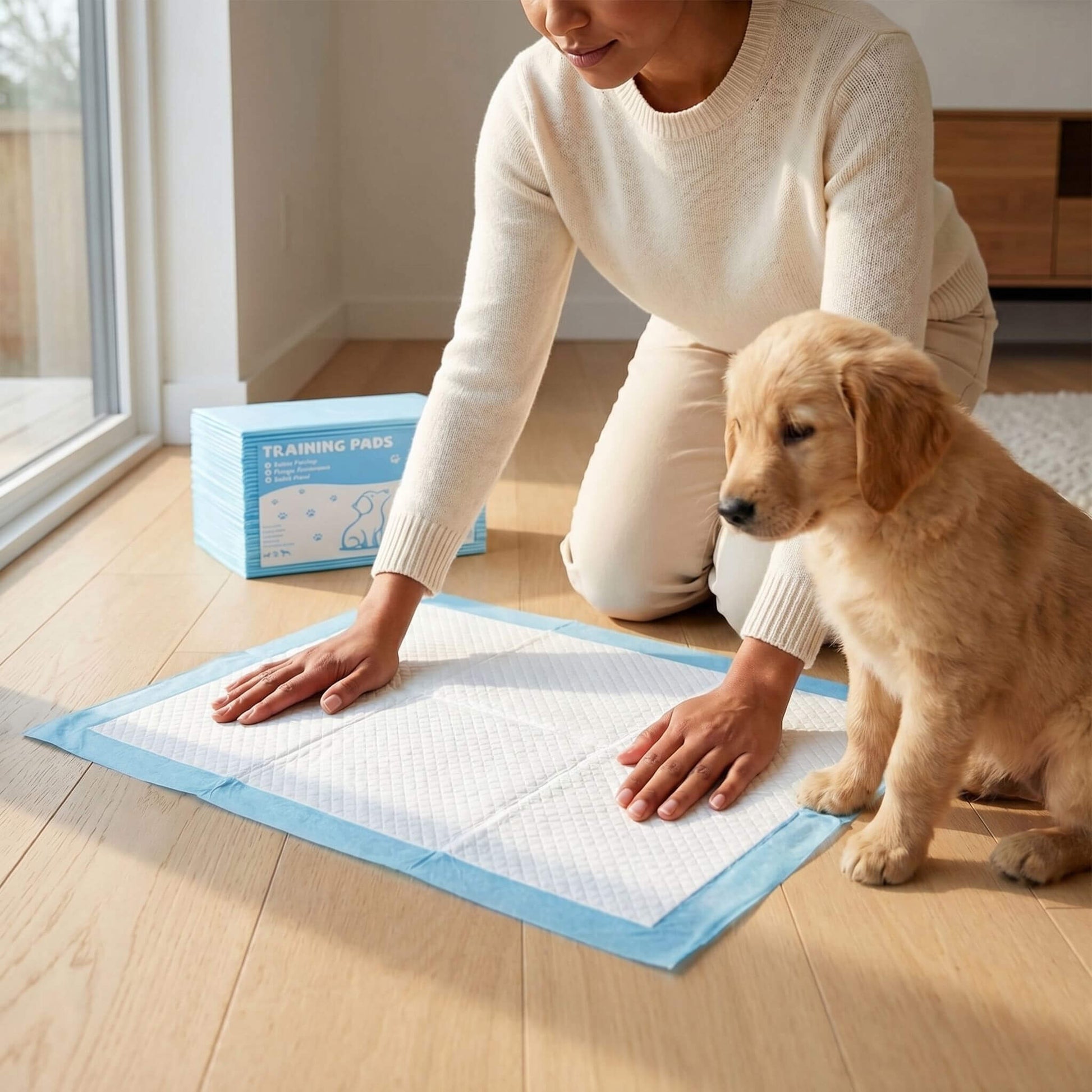 Ultra Absorbent Puppy Training Pads, Leak-Proof, Quick-Dry Surface, Perfect for Dog Pee