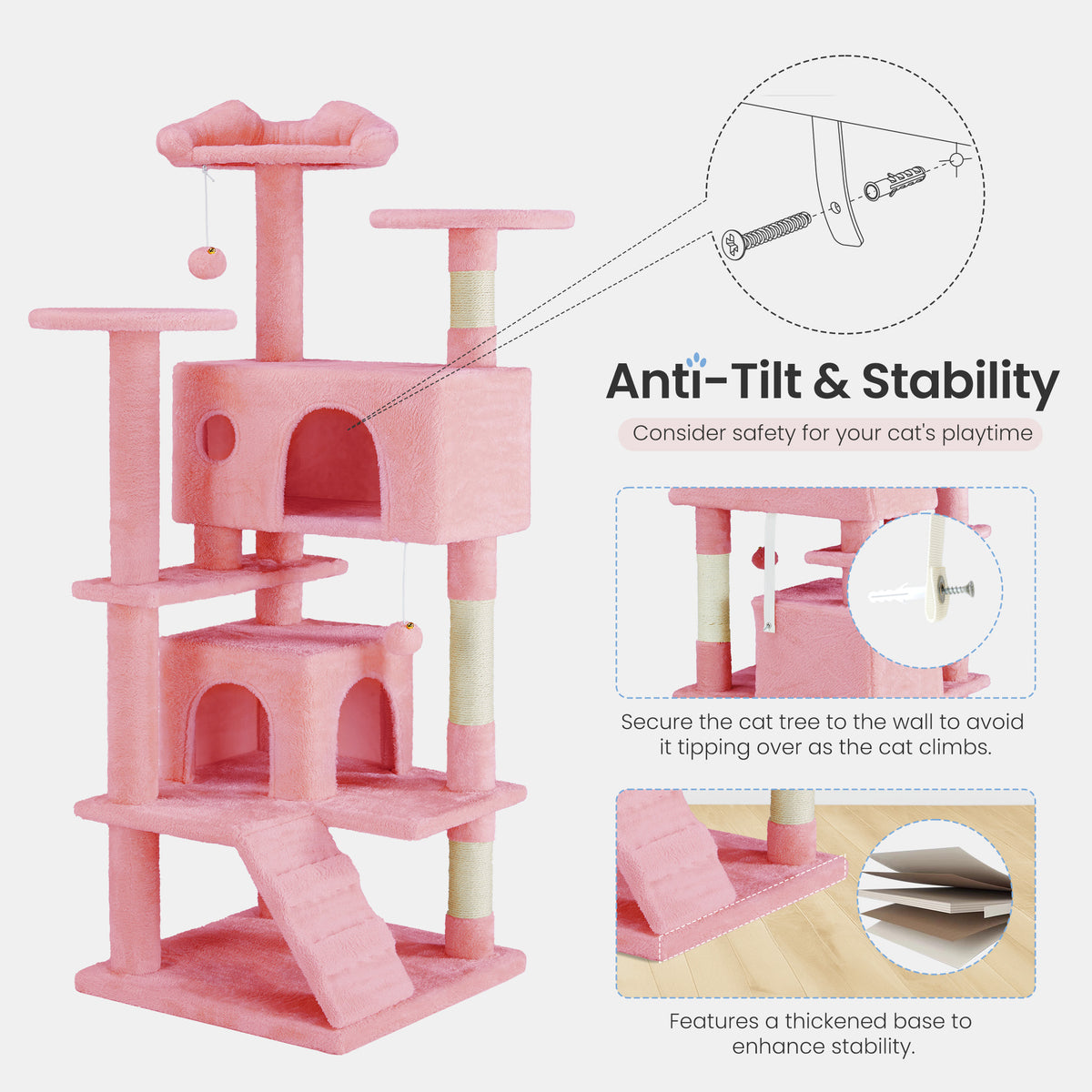 Cat Paradise: Plush Cat Climbing Frame