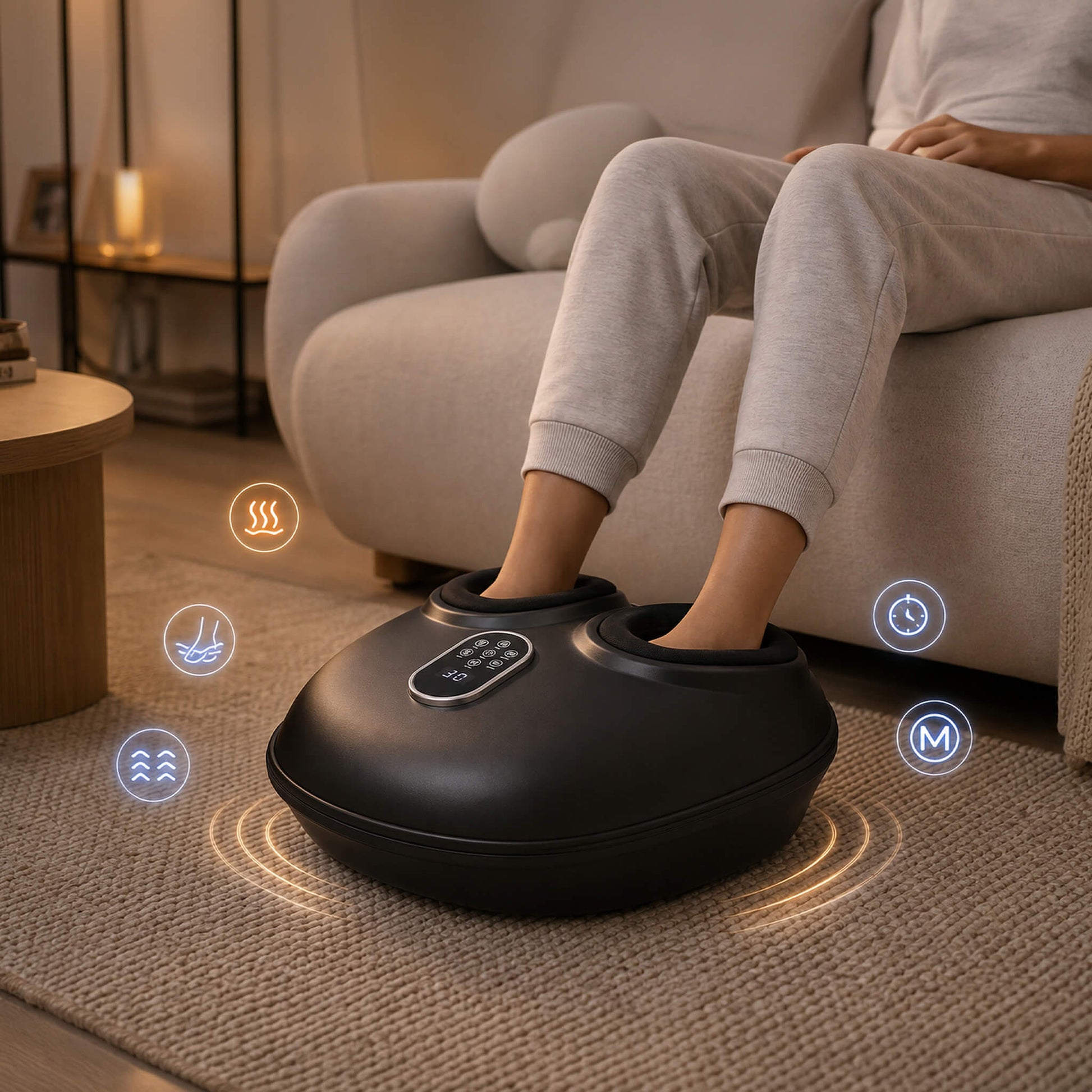 Foot Massager with Heating Function
