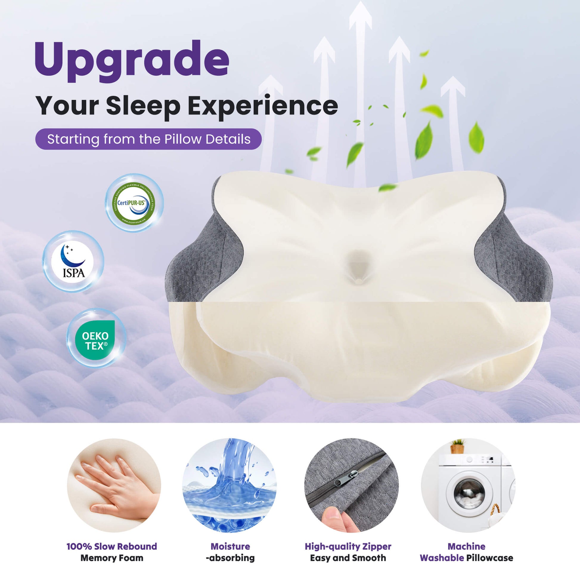 Ergonomic Cervical Pillow