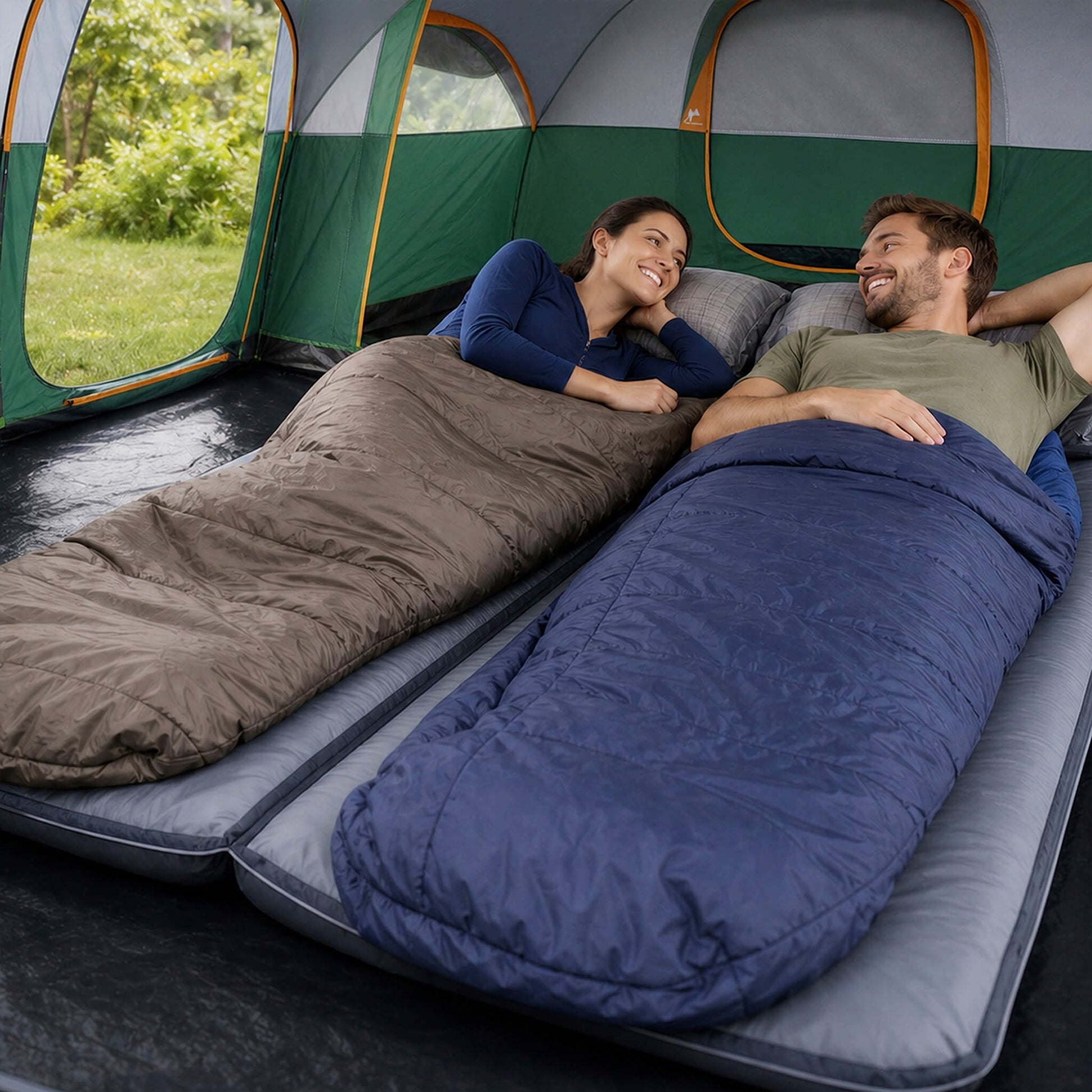 8‑Person Family Camping Tent for Outdoor Camping