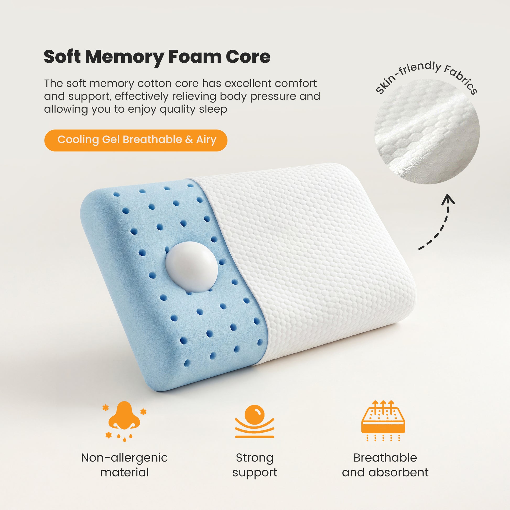 Memory Pillow Ache Relief