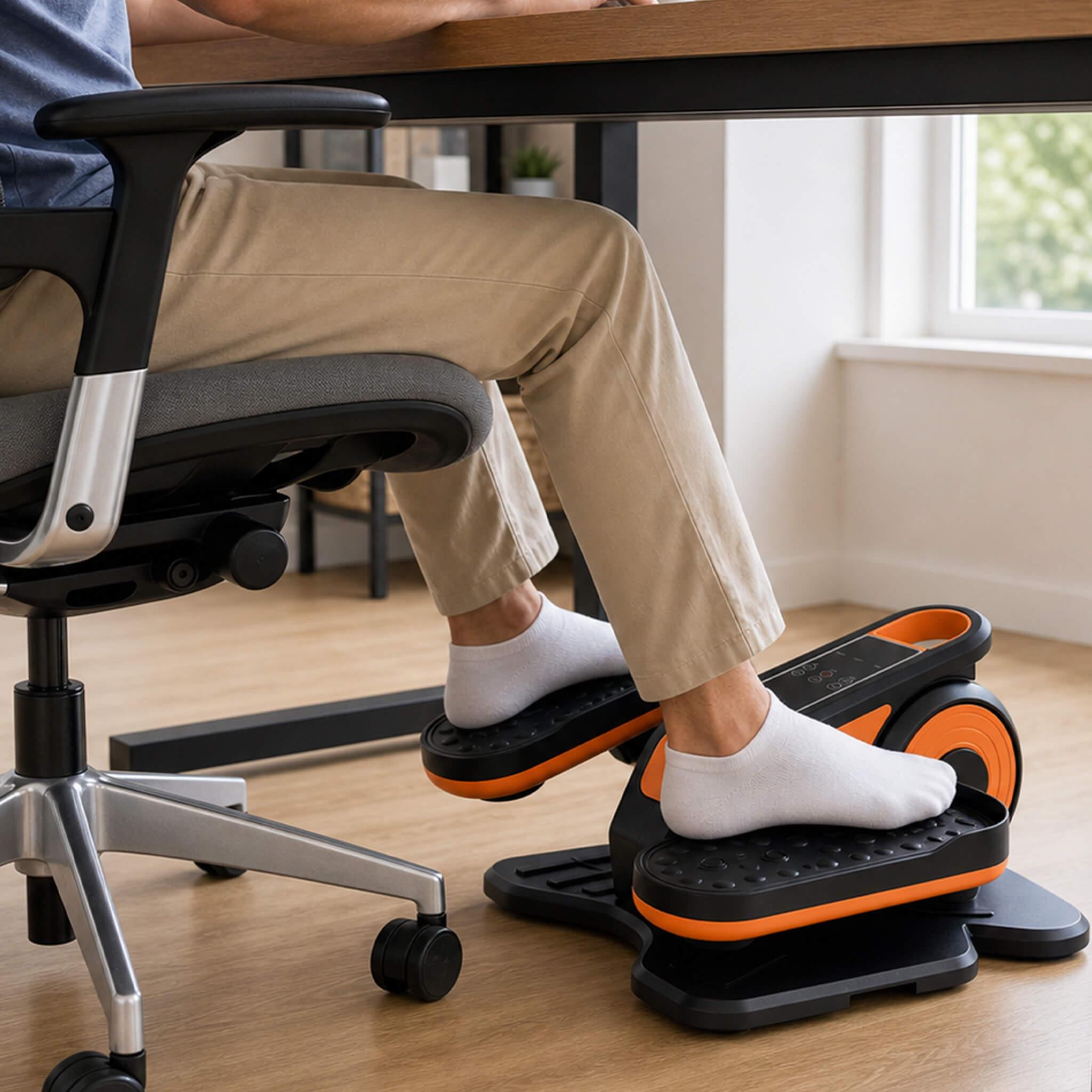 Electric Under-Desk Elliptical Trainer, Pedal Exerciser