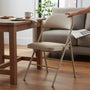 Leather Folding Chair for Events and Home Use(set of 2)