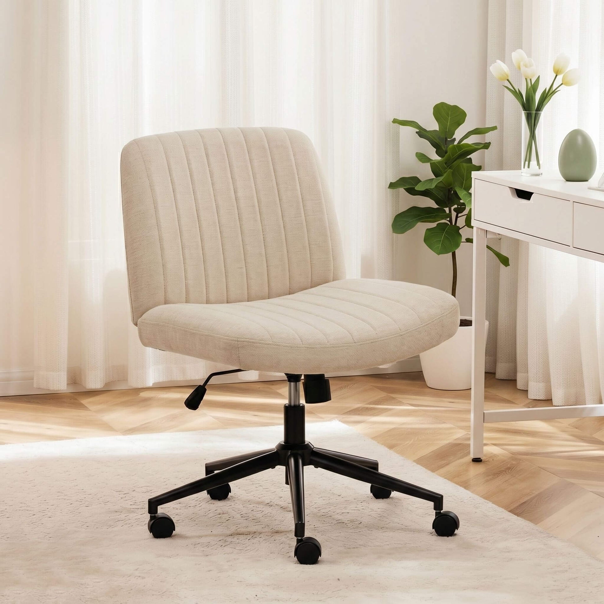 Armless Plank Chair, Adjustable, for Bedroom