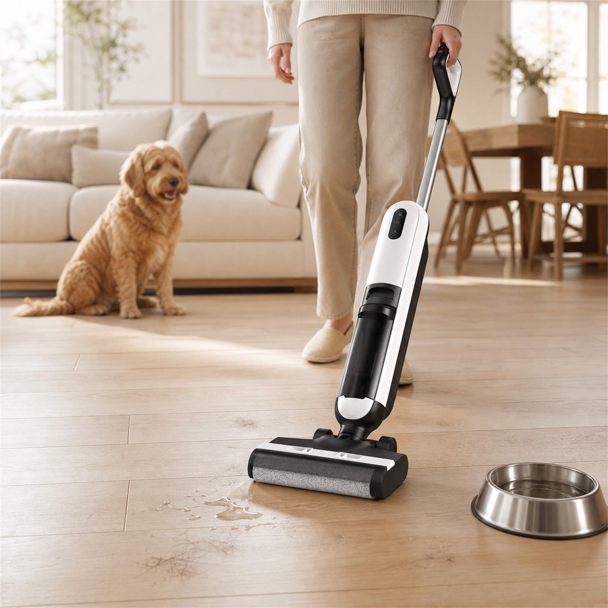 Cordless Wet/Dry Vacuum and Floor Scrubber