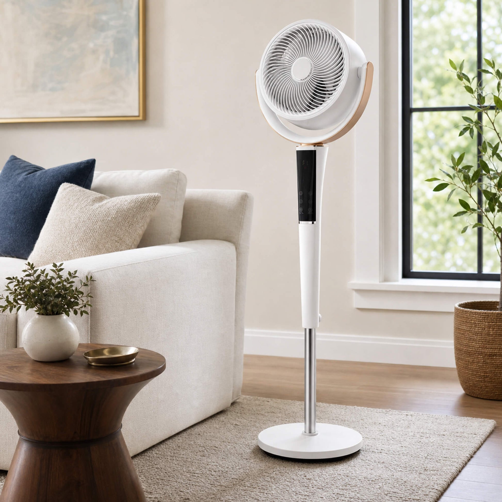 Smart Circulating Fan for Living Room