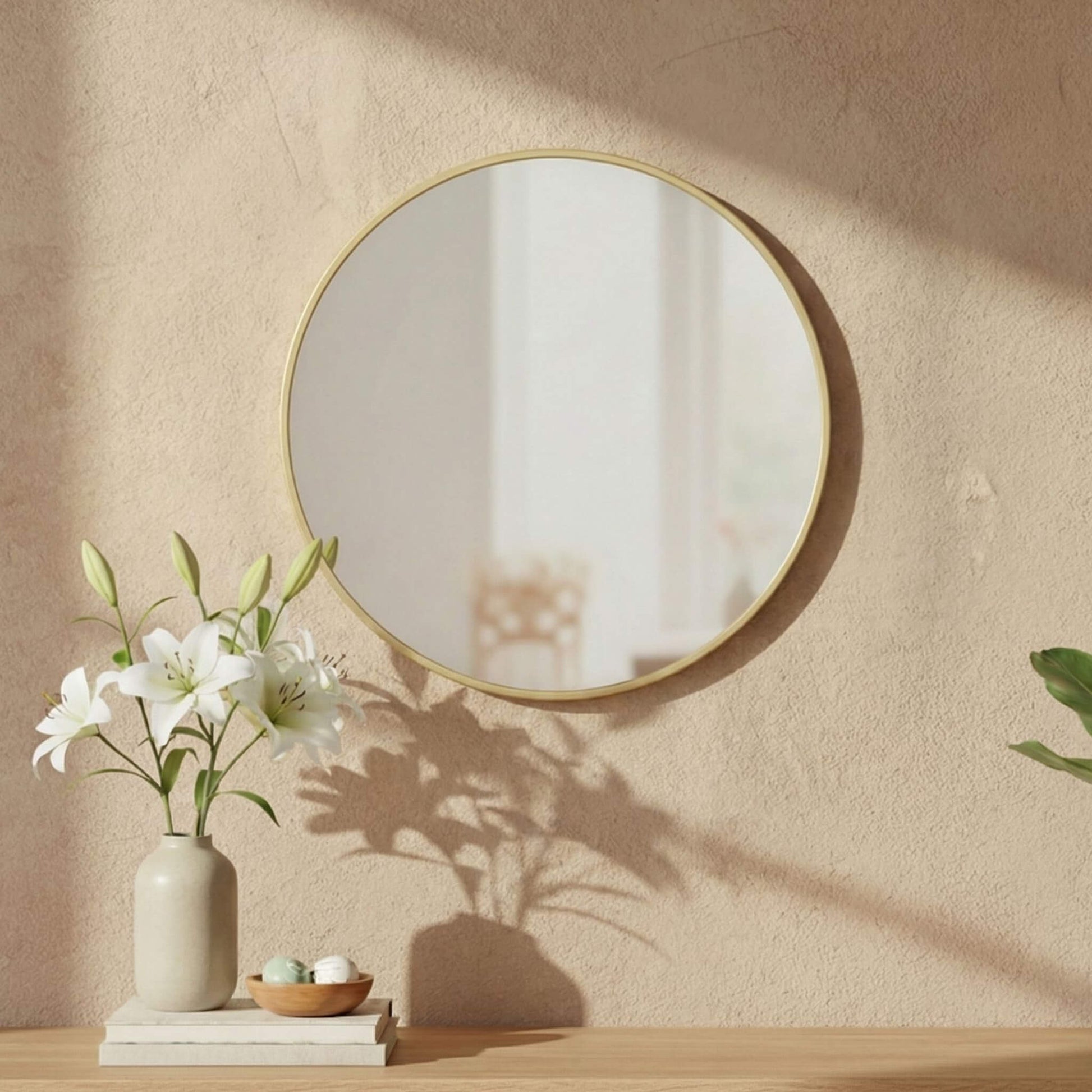 Elegant Round Wall Mirror for Home
