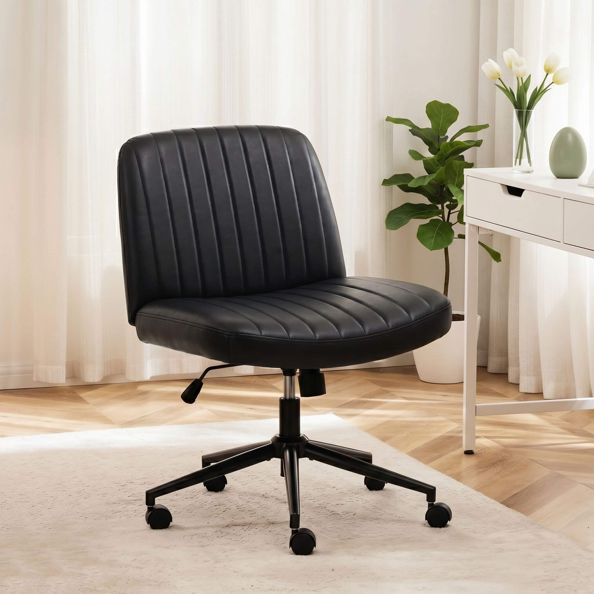 Armless Plank Chair, Adjustable, for Bedroom