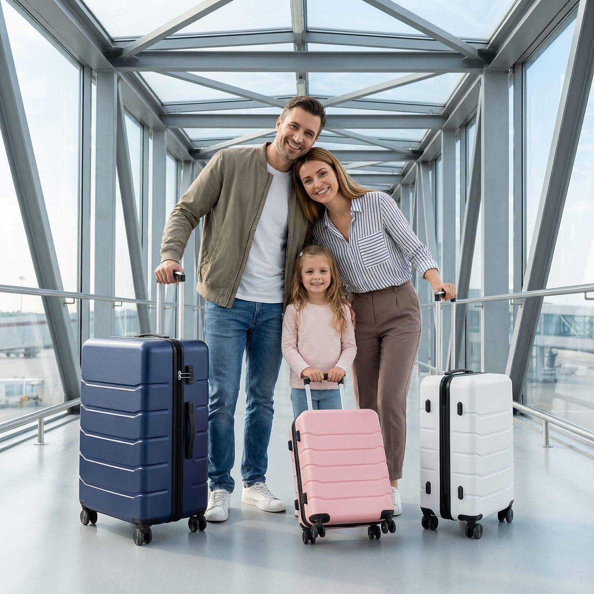 Luggage with TSA Lock for Travelling and Business