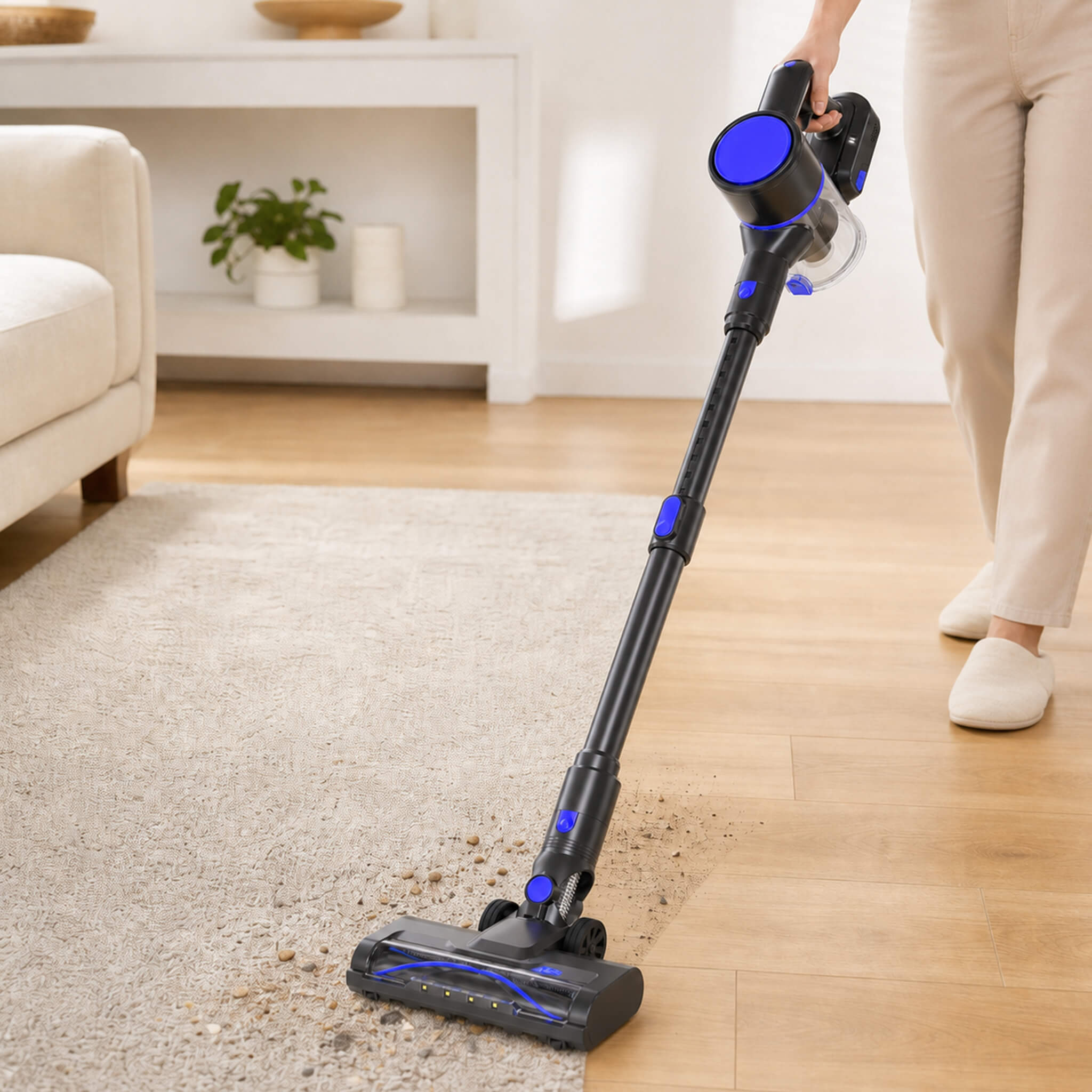 3-in-1 Wireless Compact Upright Vacuum Cleaner