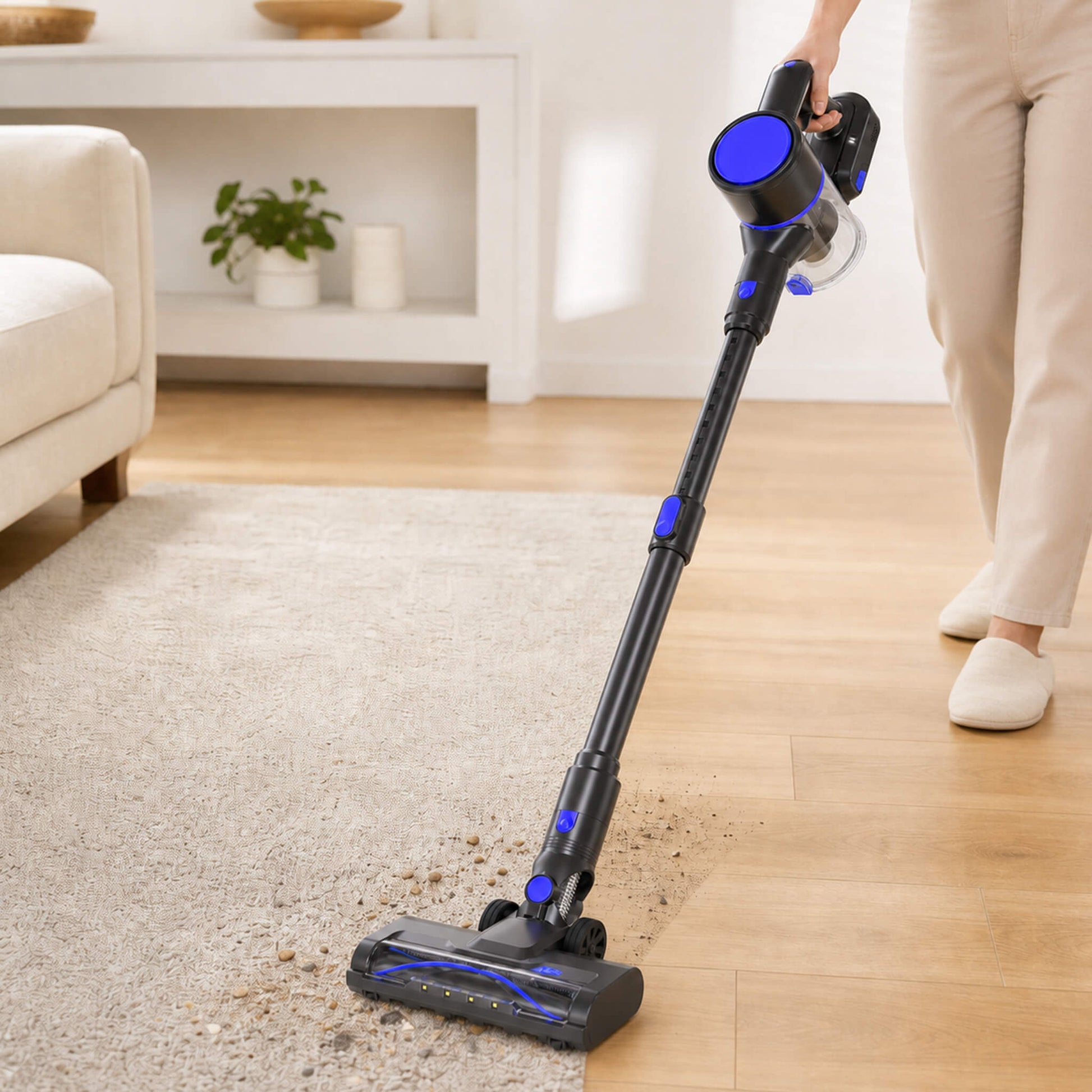 3-in-1 Wireless Compact Upright Vacuum Cleaner