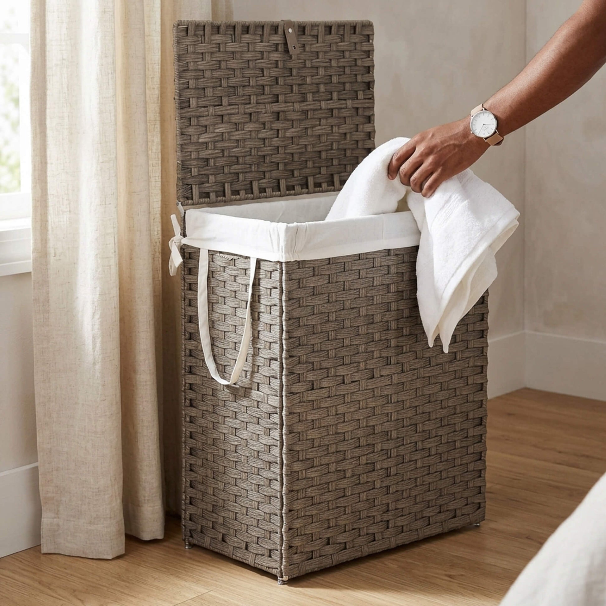 Foldable Laundry Hamper ZYL-BT