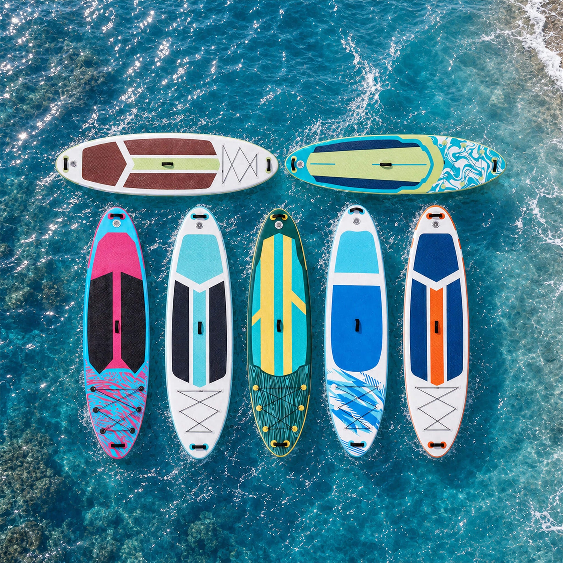 Inflatable Paddleboard with Premium Accessories for Outdoor Surfing