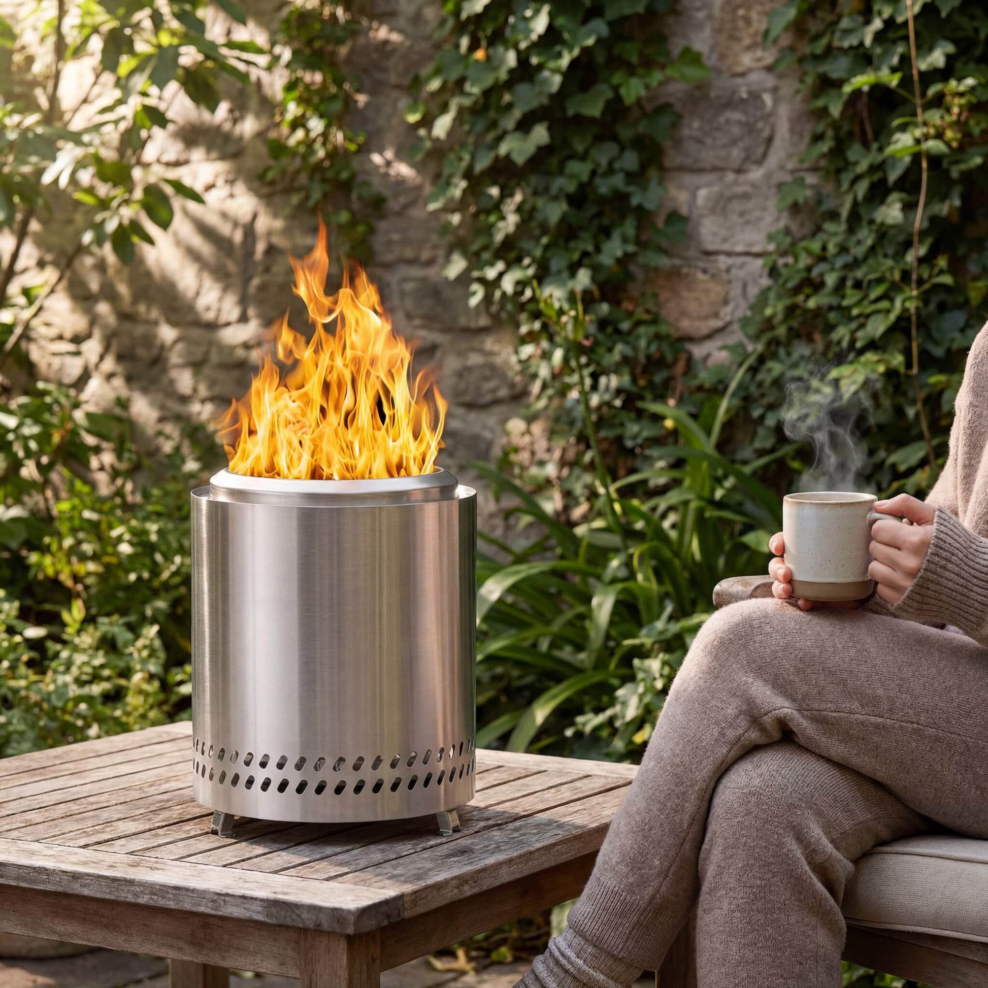 Portable Fire Pit Enjoy the Warmth of the Outdoors