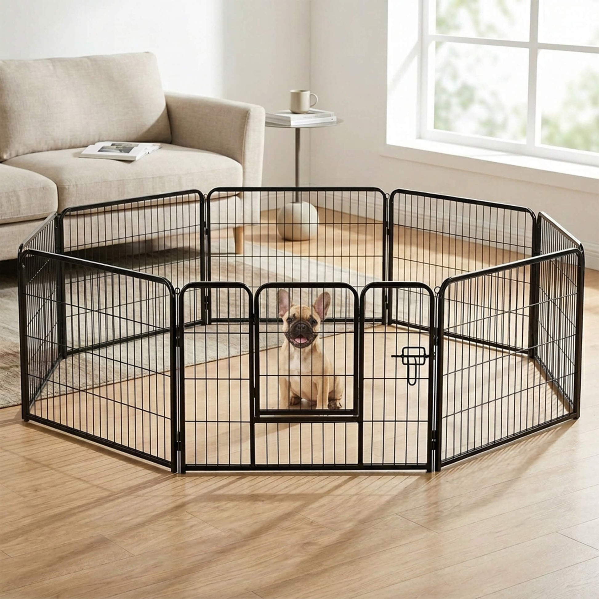 Dog Fence Collapsible for Garden Patio