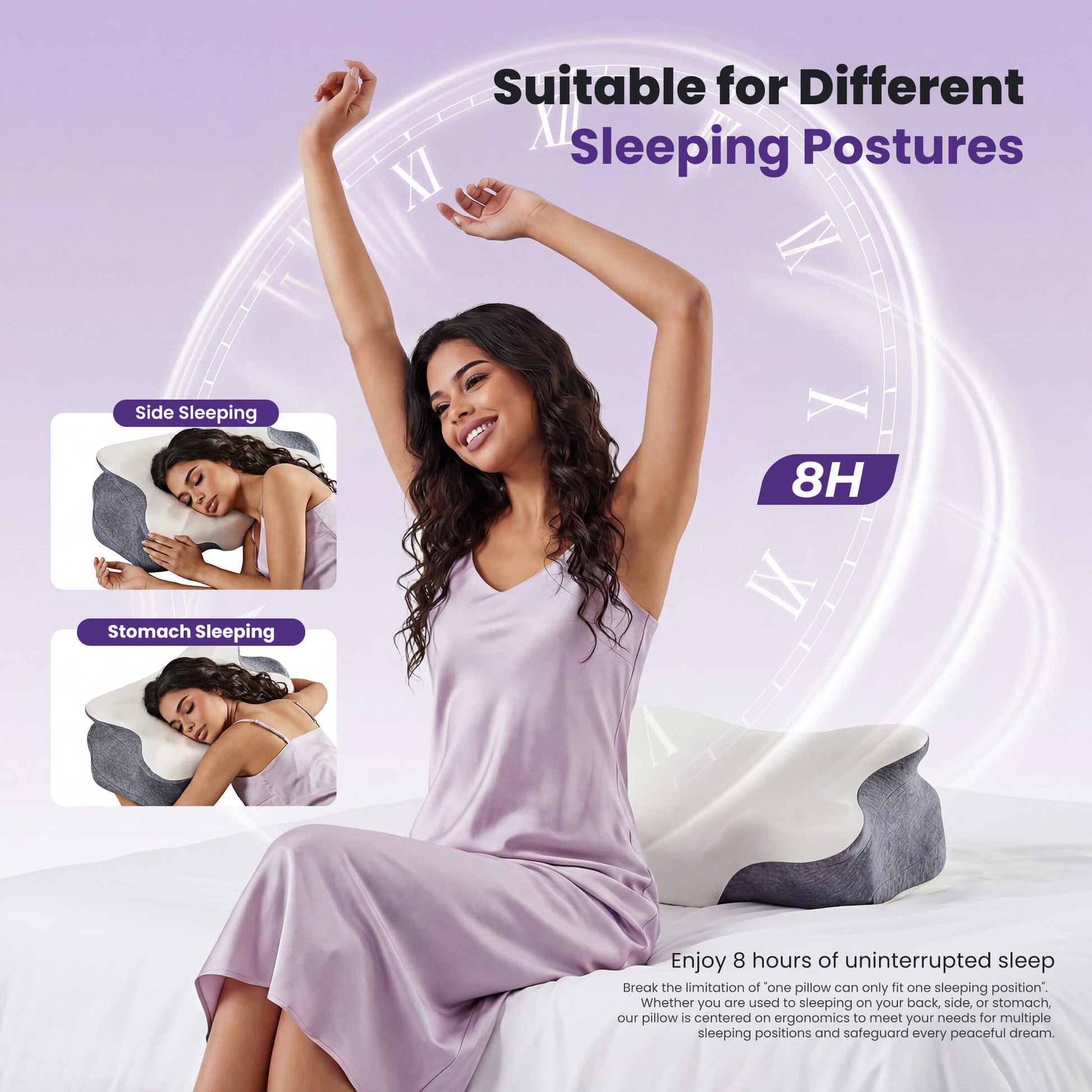 Ergonomic Cervical Pillow