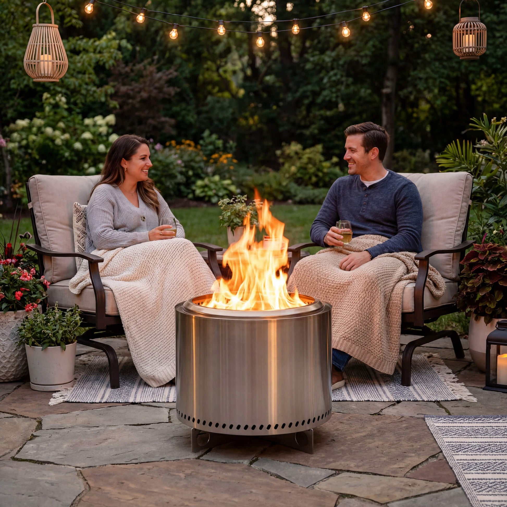 Portable Fire Pit Enjoy the Warmth of the Outdoors