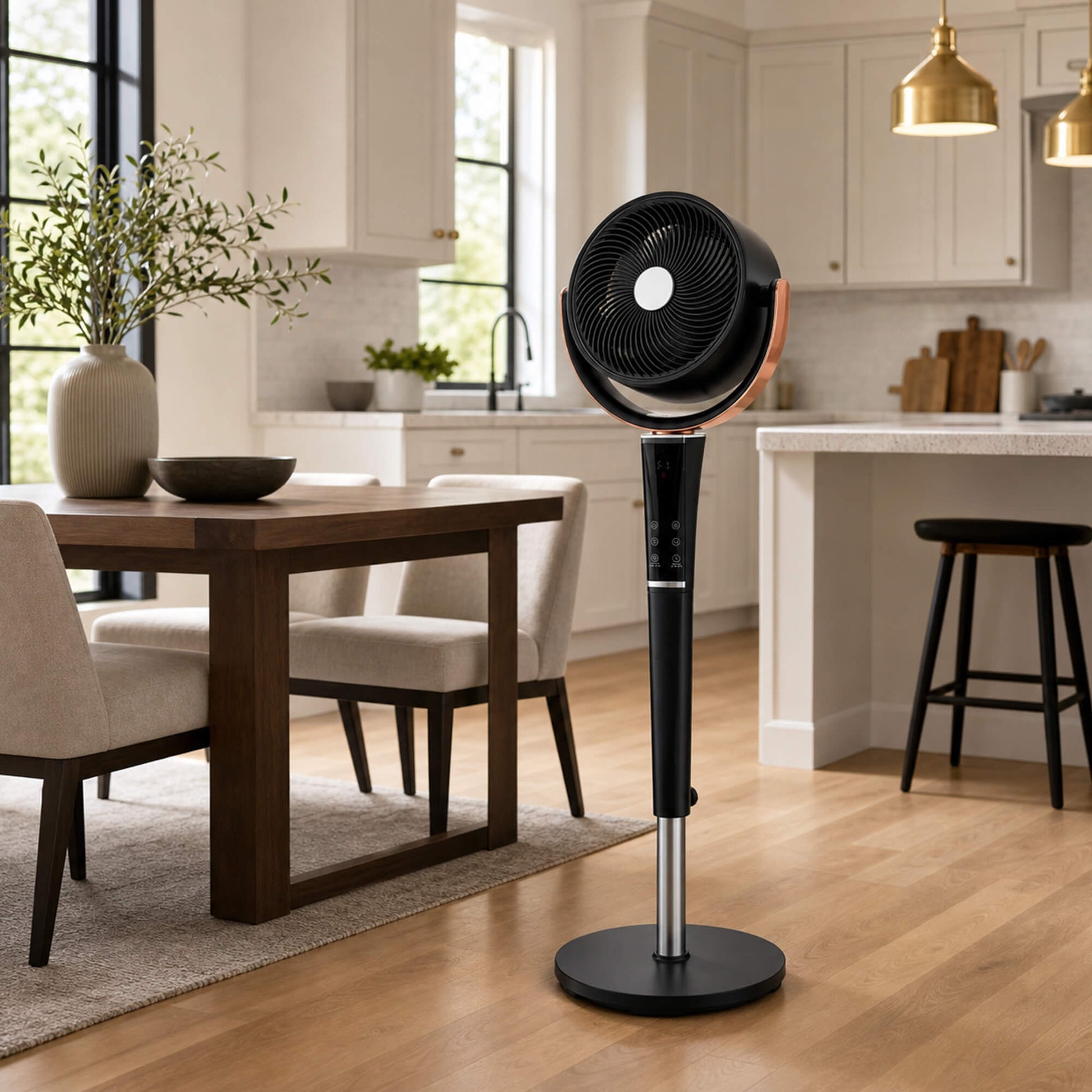 Smart Circulating Fan for Living Room