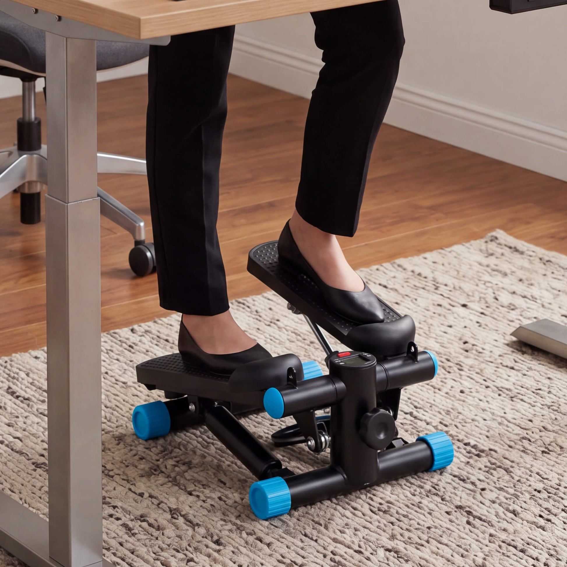Mini Home-Use Stepper with Digital Display