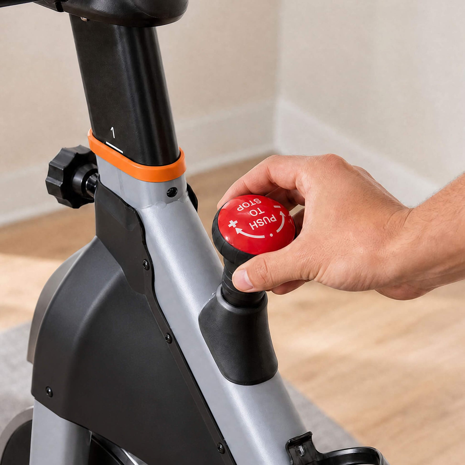 Magnetic Resistance-Type Quiet Home Exercise Bike with App Control