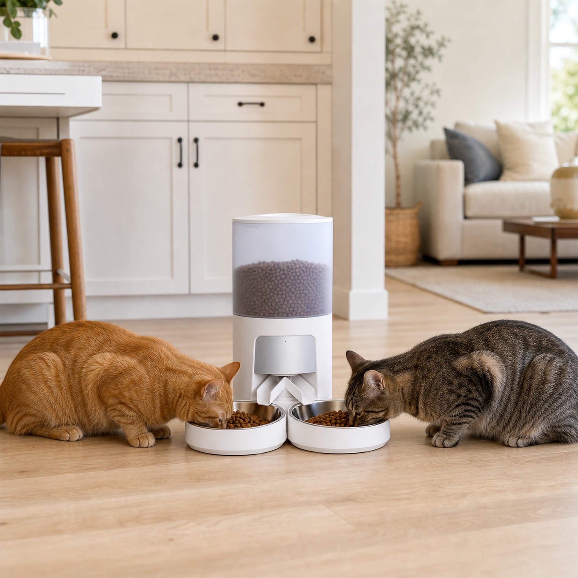Programmable, Smart, Fully Automatic Pet Feeder with App