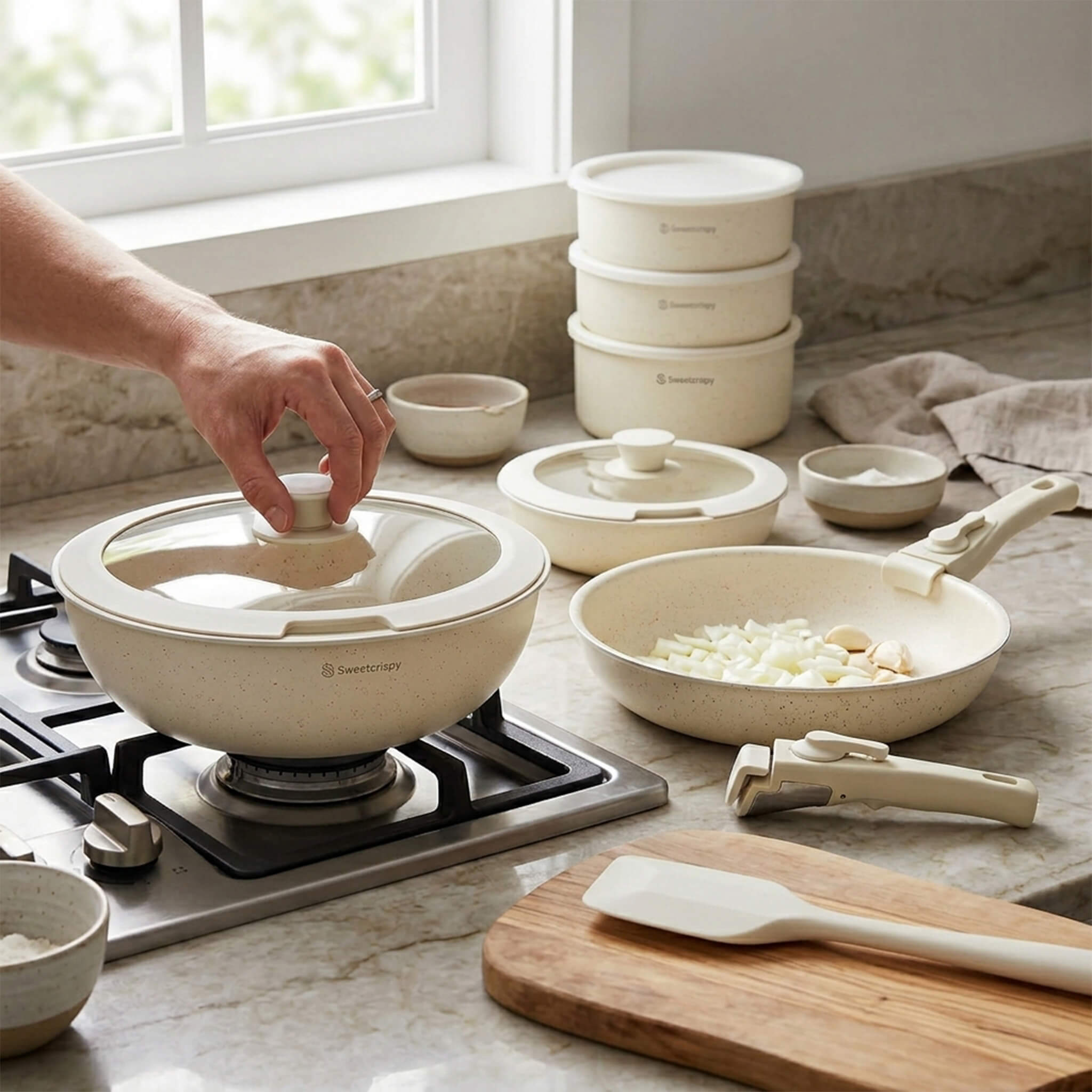 Pot and Pan Set, Kitchen Essentials