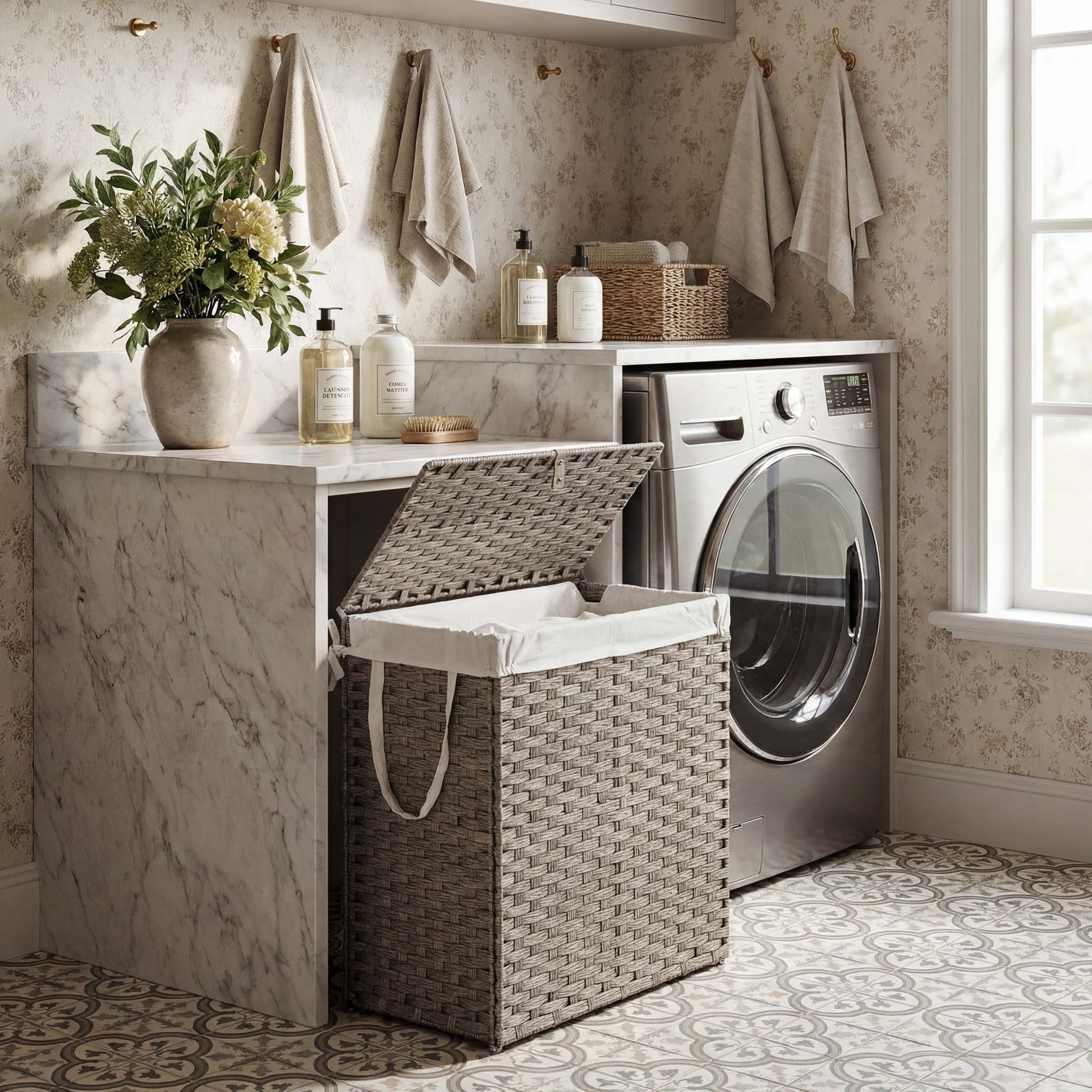 Foldable Laundry Hamper ZYL-BT