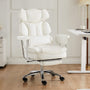 Computer Chair Leather with Leg Rest for Office