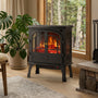Freestanding Electric Heater with 2 Heating Modes for Indoor Use