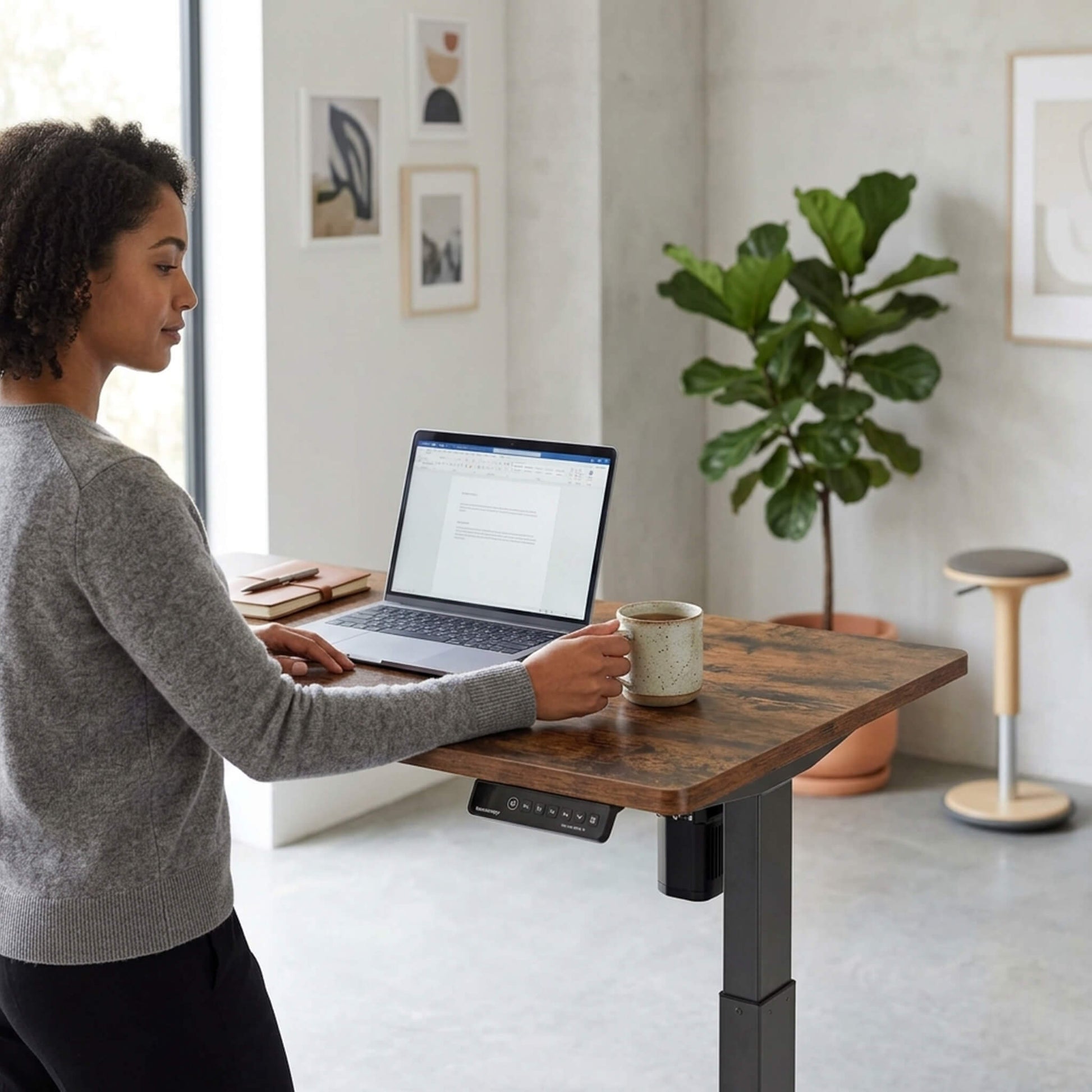 Elevating Standing Table, Ergonomic Design