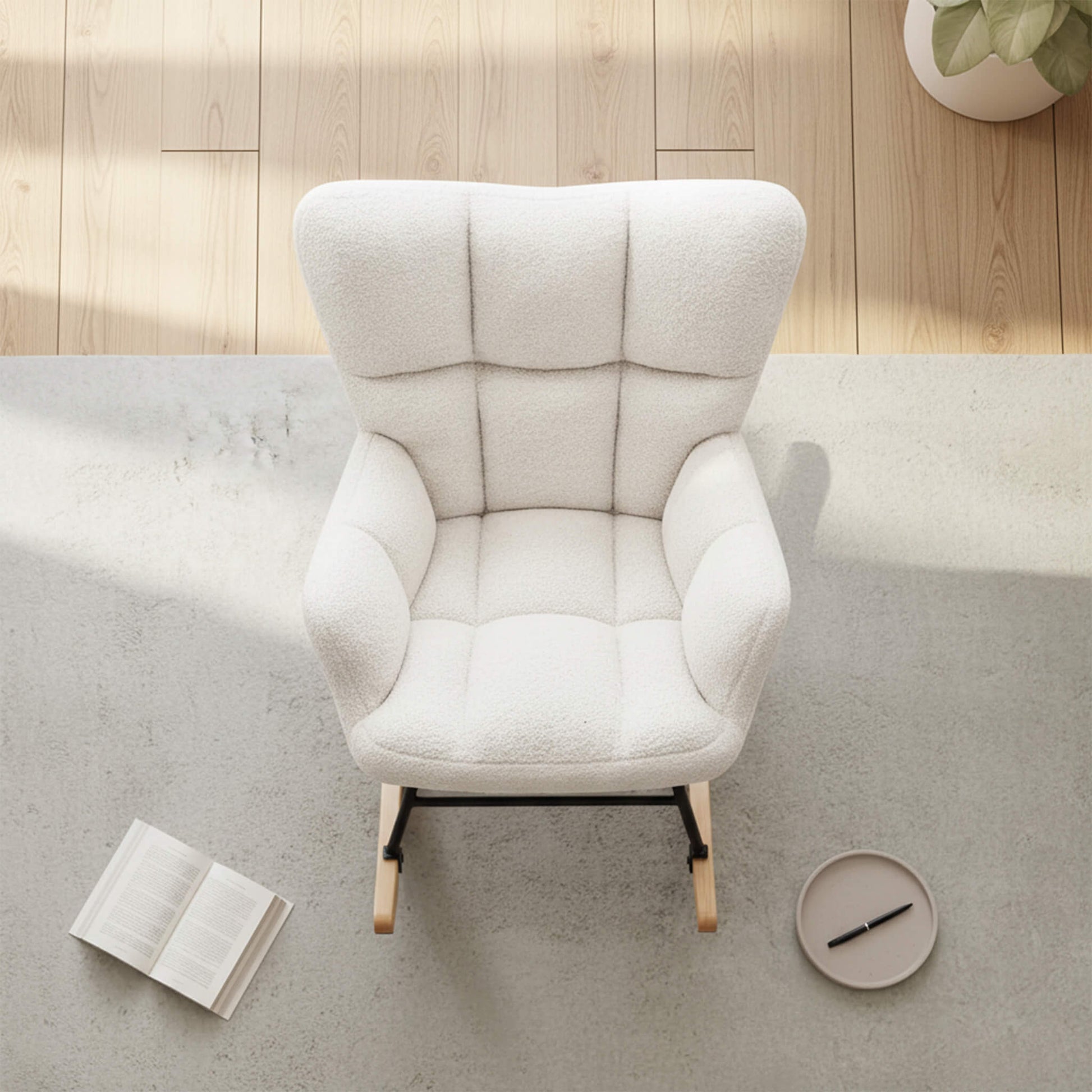Rocking Chair Soft and Thick for Nursery