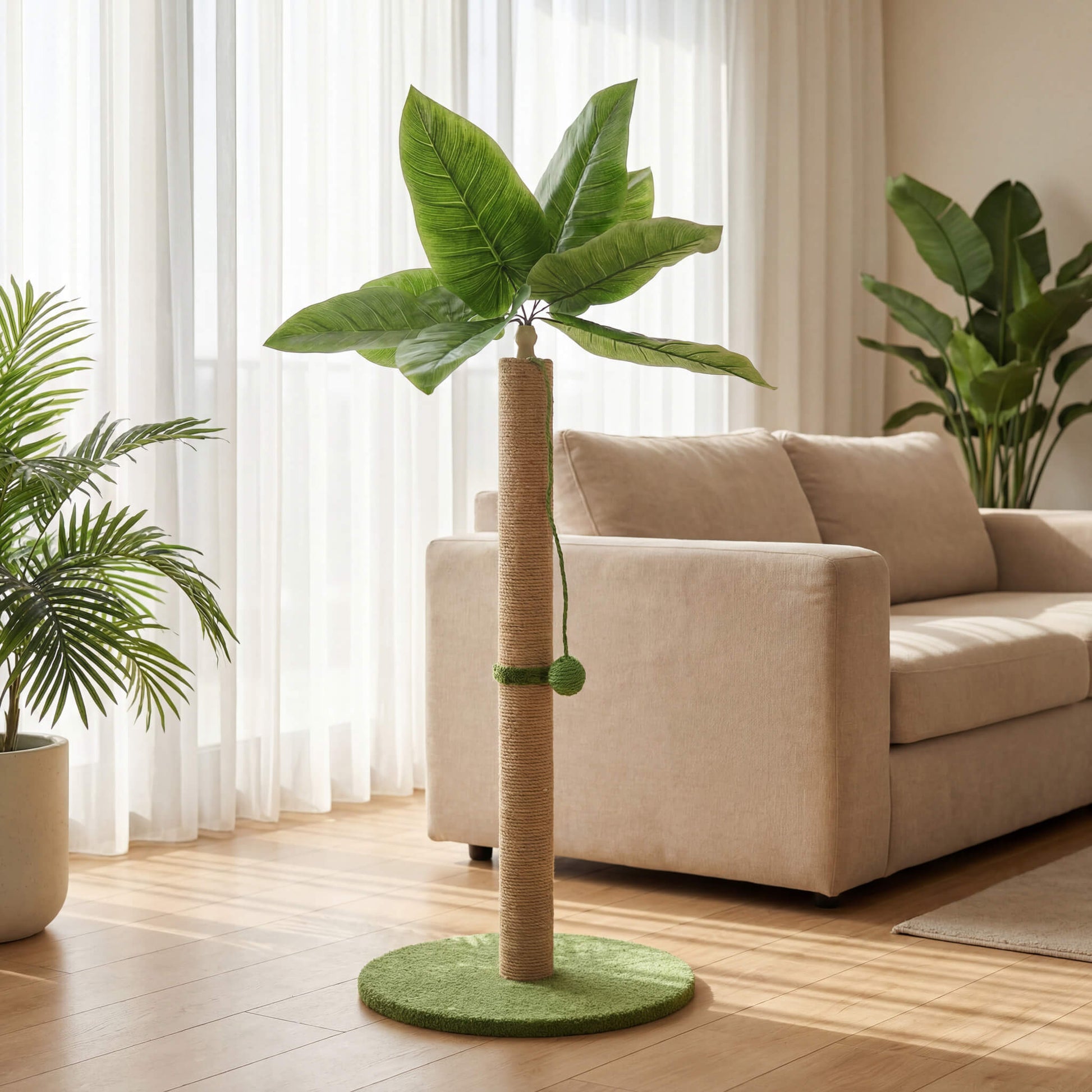 33" Small Plush Cat Tree Tower with Condo