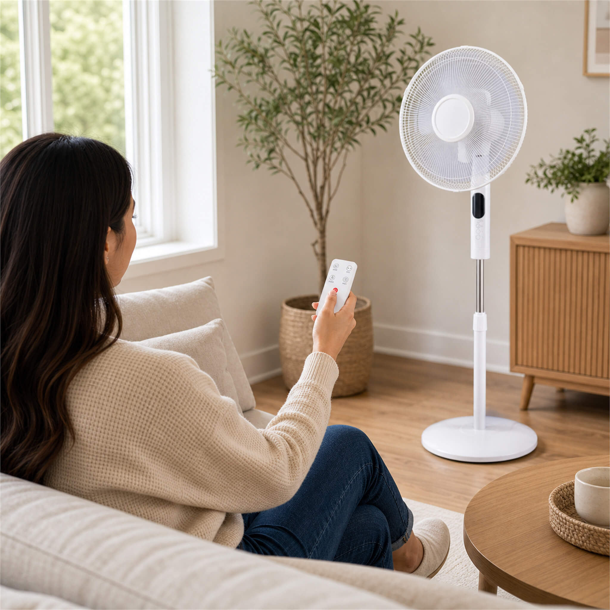 Pedestal Fan with Remote Control