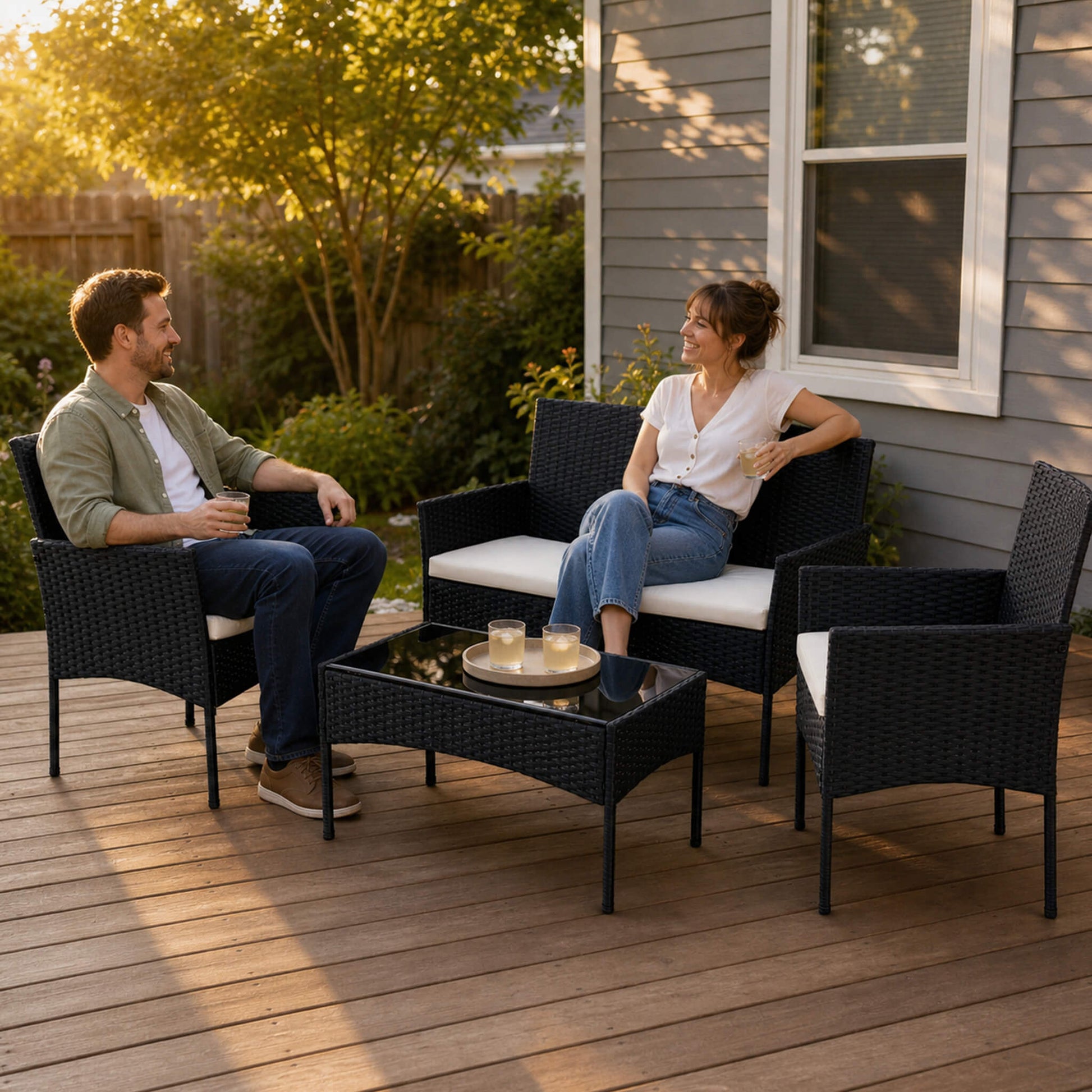 4-Piece Outdoor Furniture Set