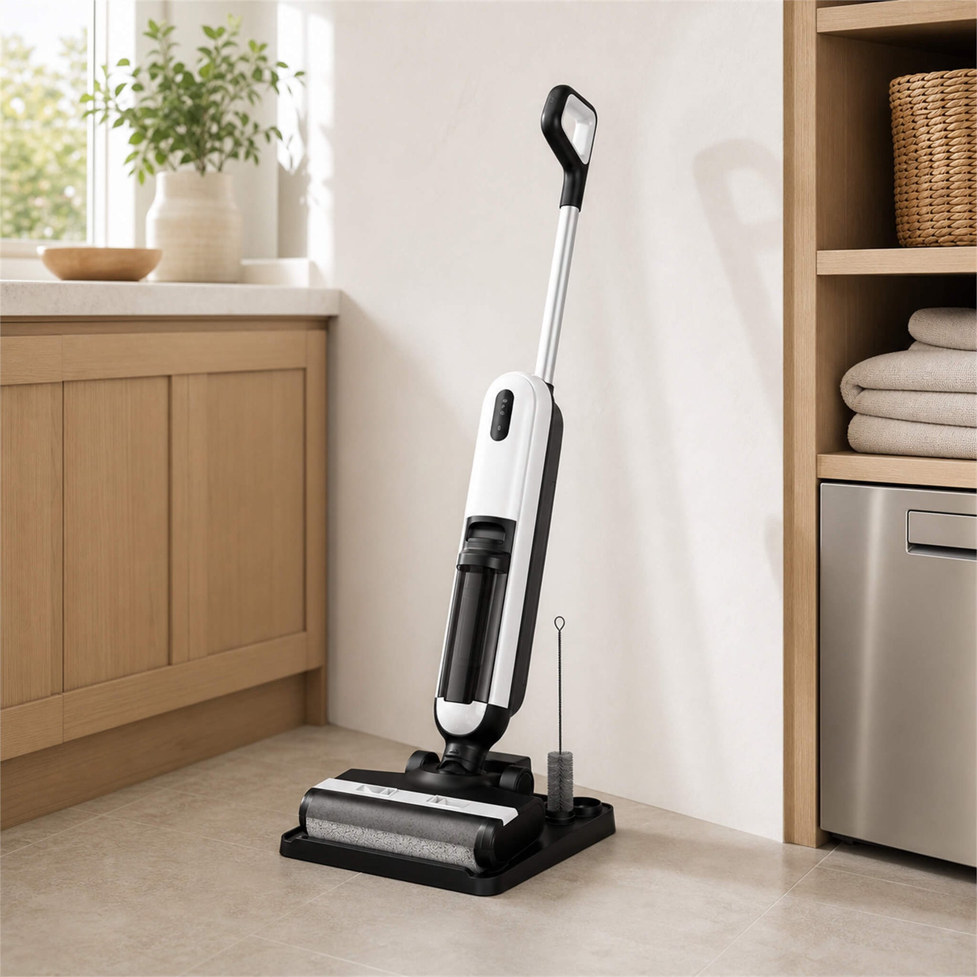 Cordless Wet/Dry Vacuum and Floor Scrubber