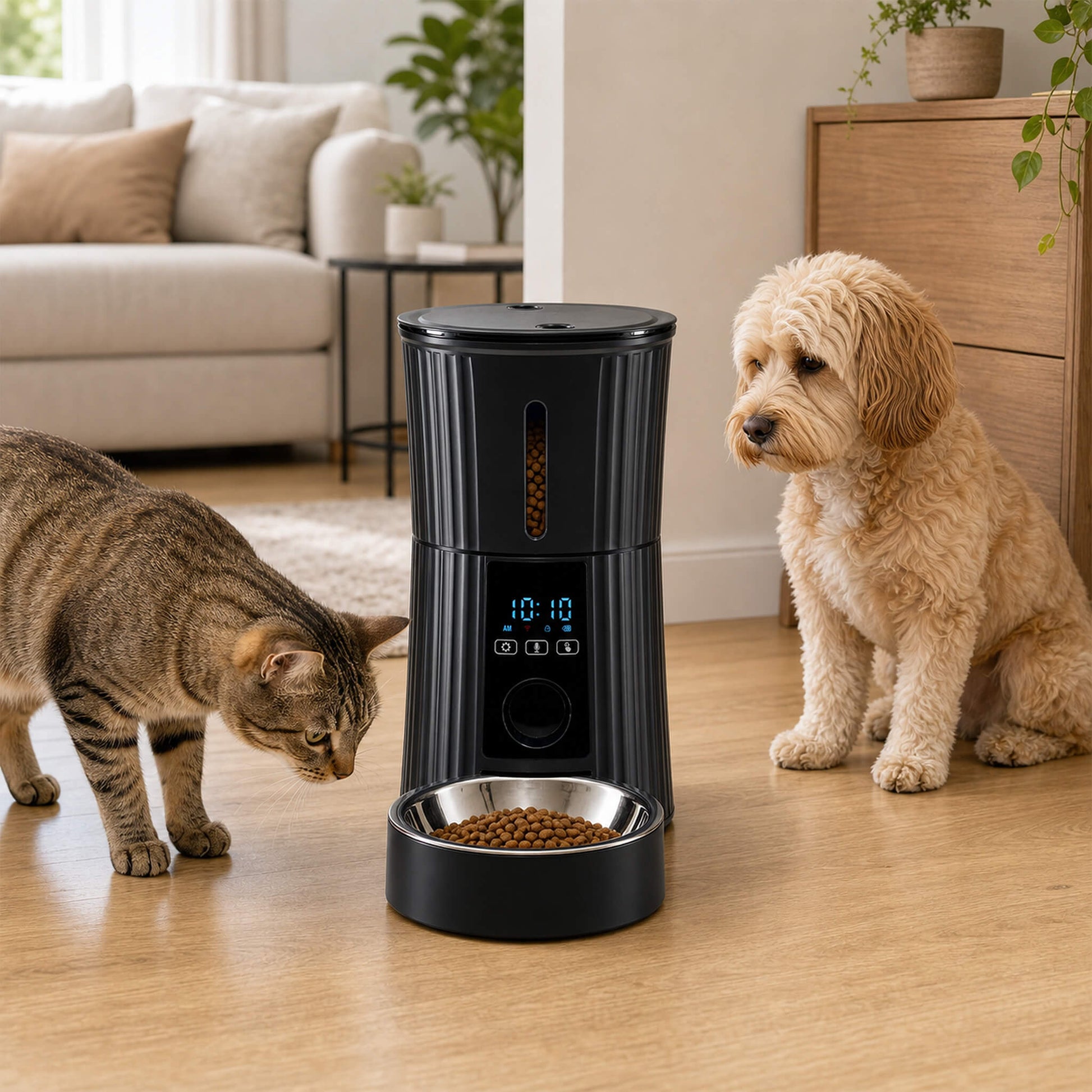 Programmable, Smart, Fully Automatic Pet Feeder with App