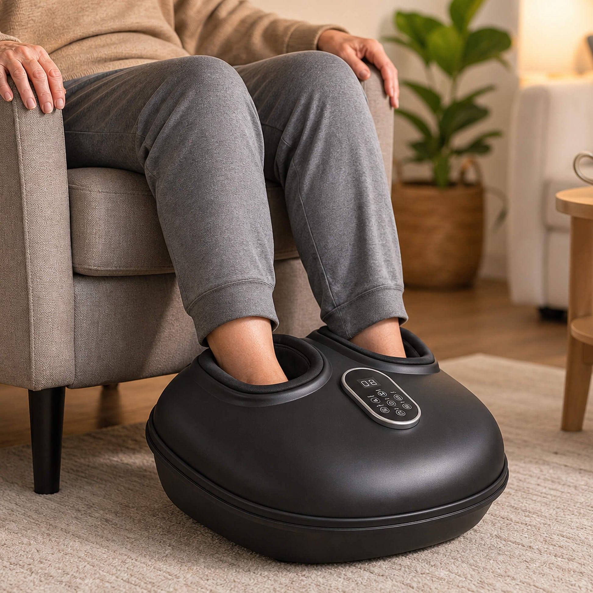 Foot Massager with Heating Function