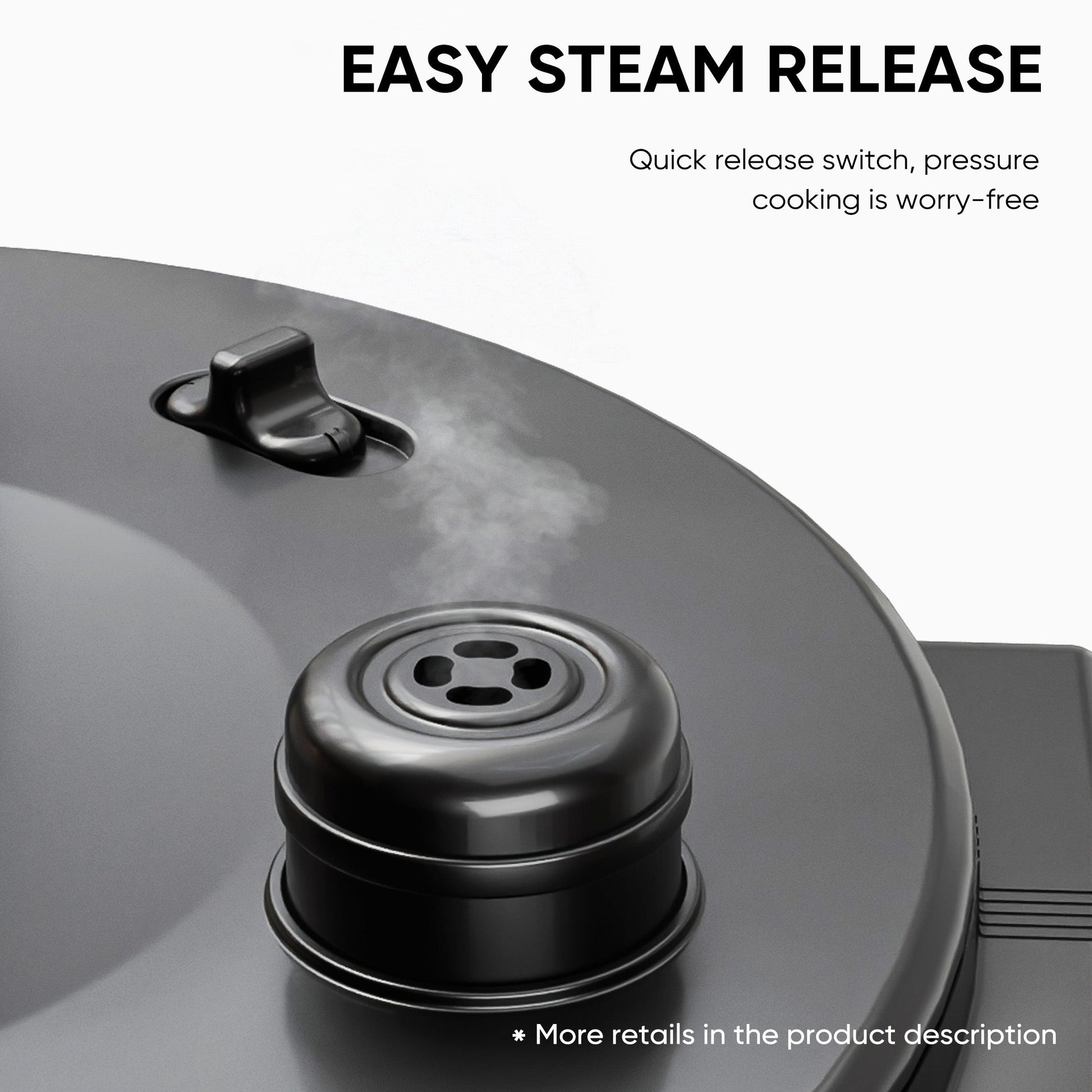 12-in-1 Electric Pressure Cooker with Stainless Steel Pot