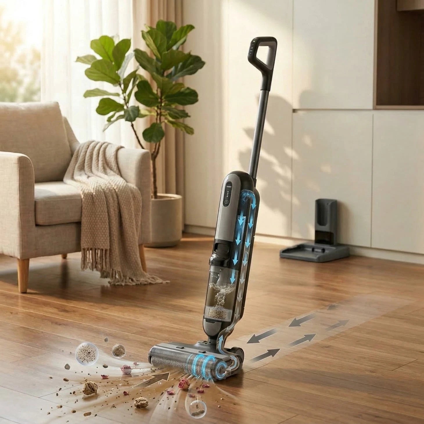 Cordless Wet/Dry Vacuum and Floor Scrubber